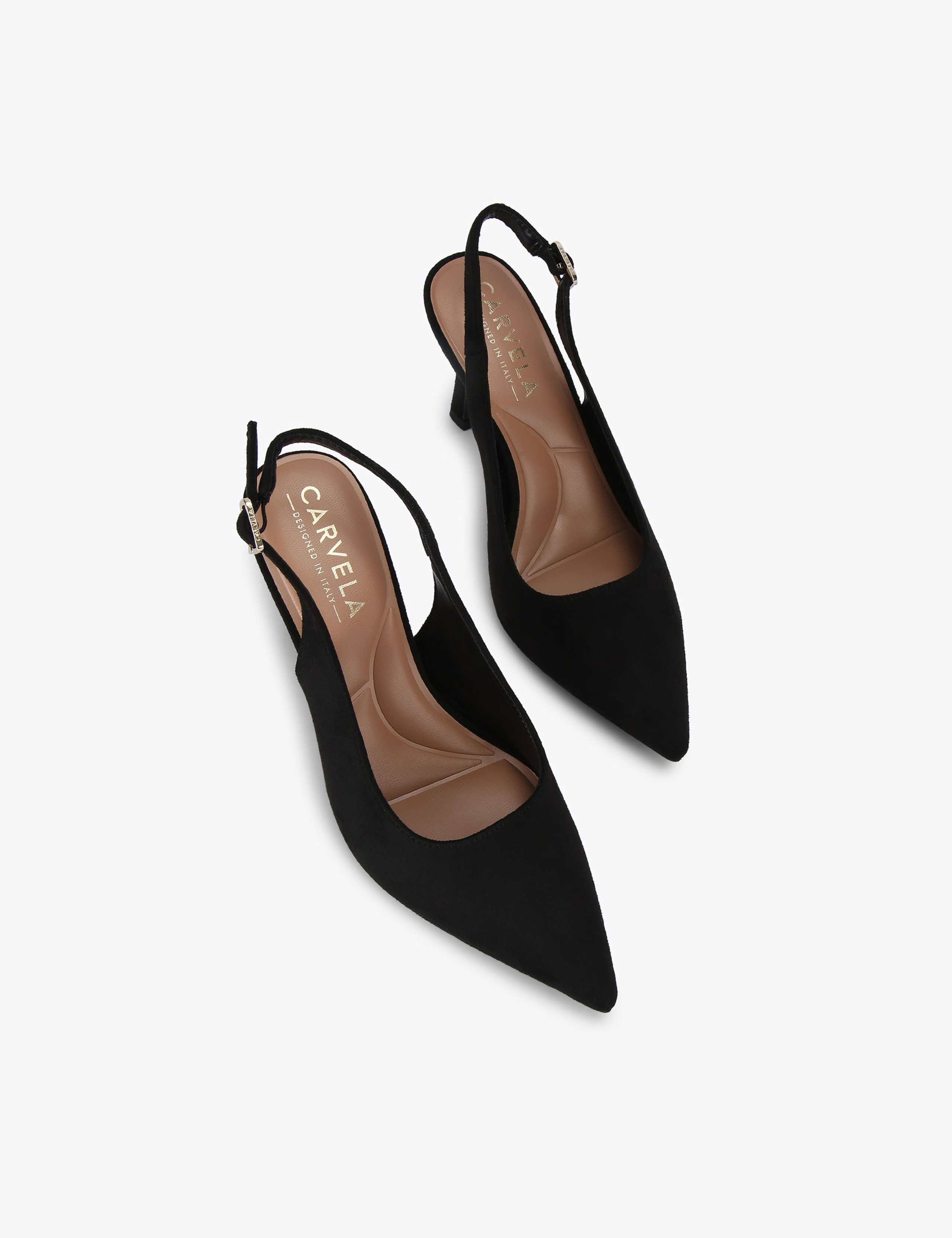 Stiletto Heel Pointed Slingback Shoes 3 of 5