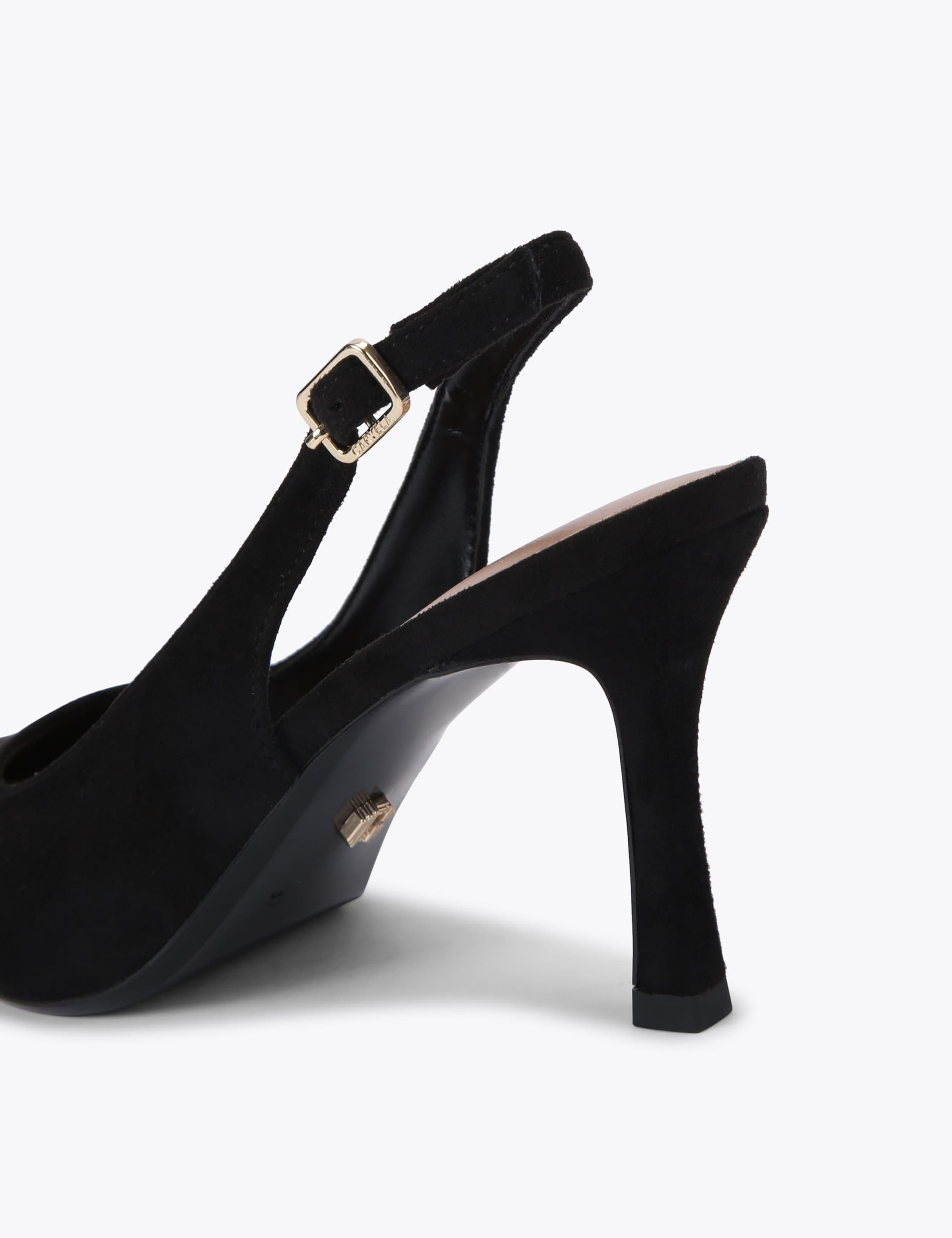 Stiletto Heel Pointed Slingback Shoes 5 of 5