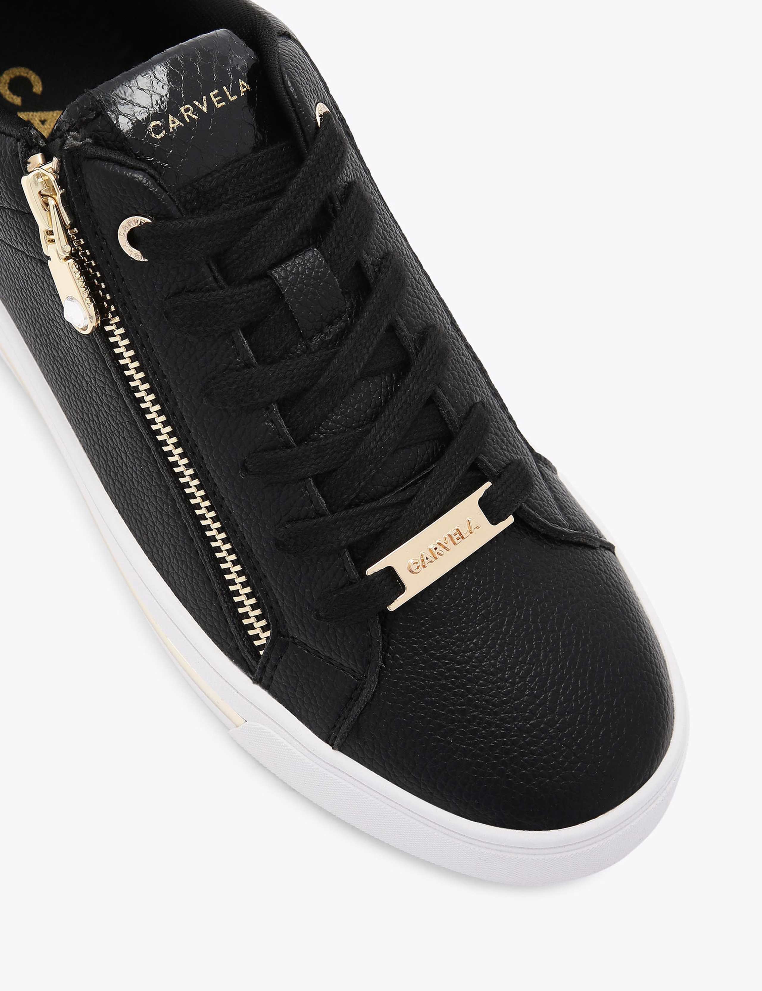 Animal Print Zip Detail Trainers 3 of 5