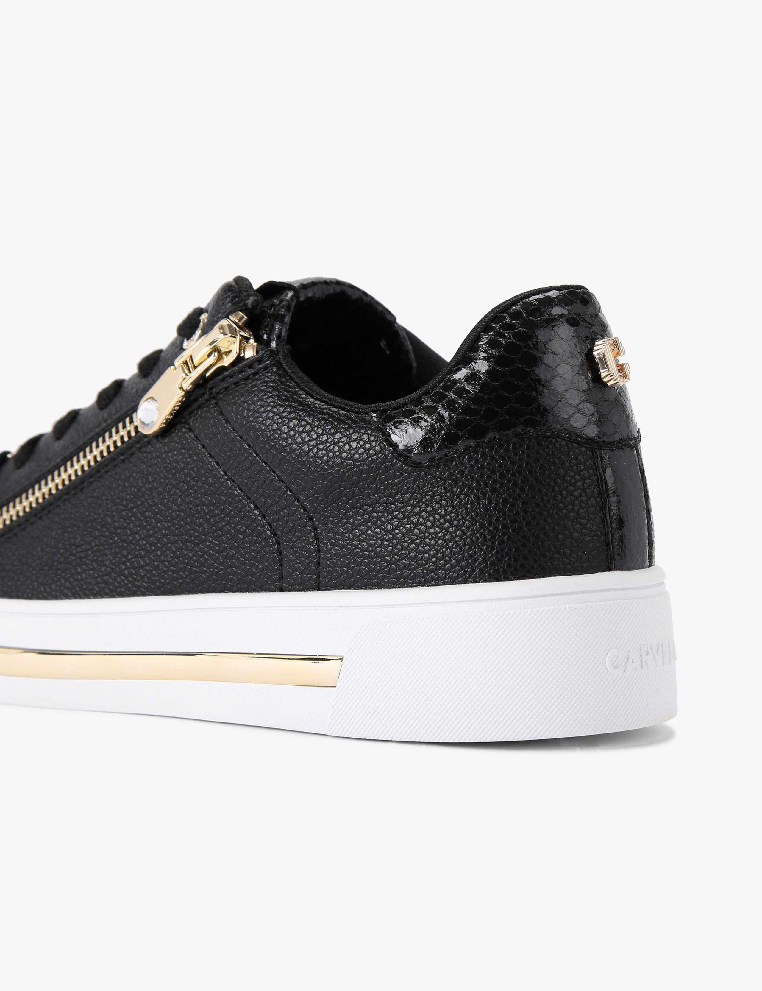 Animal Print Zip Detail Trainers 4 of 5