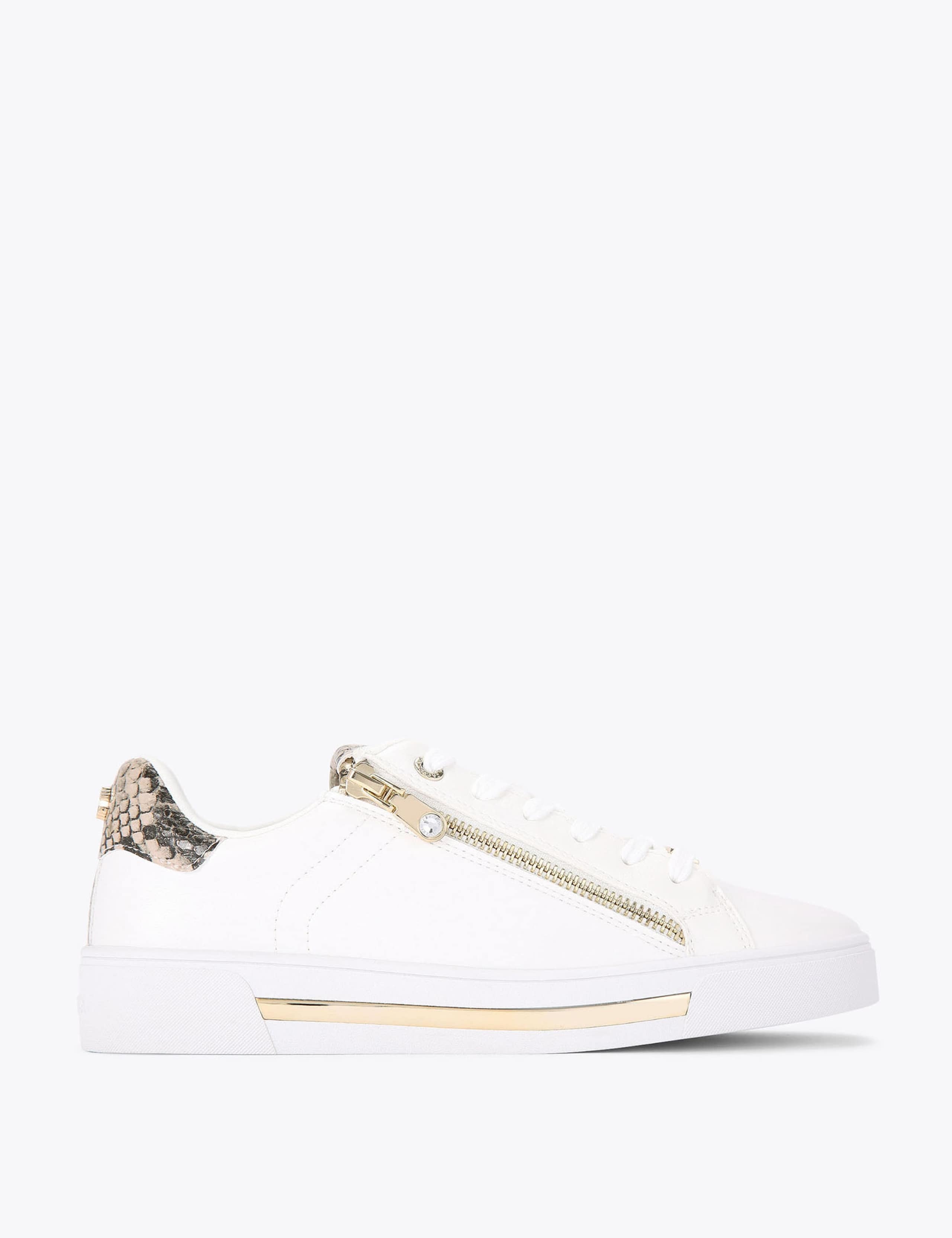 Animal Print Zip Detail Trainers 1 of 5