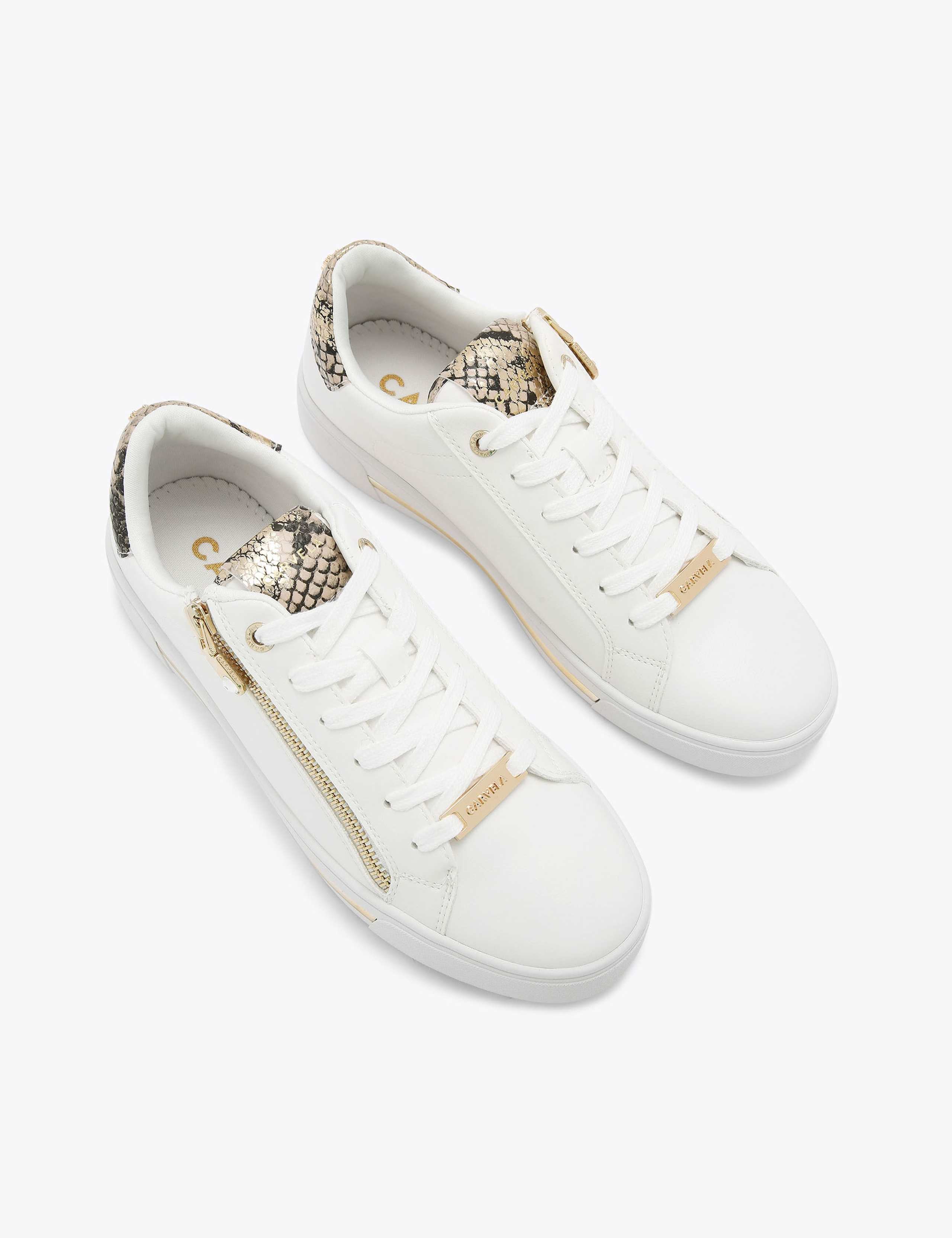 Animal Print Zip Detail Trainers 3 of 5