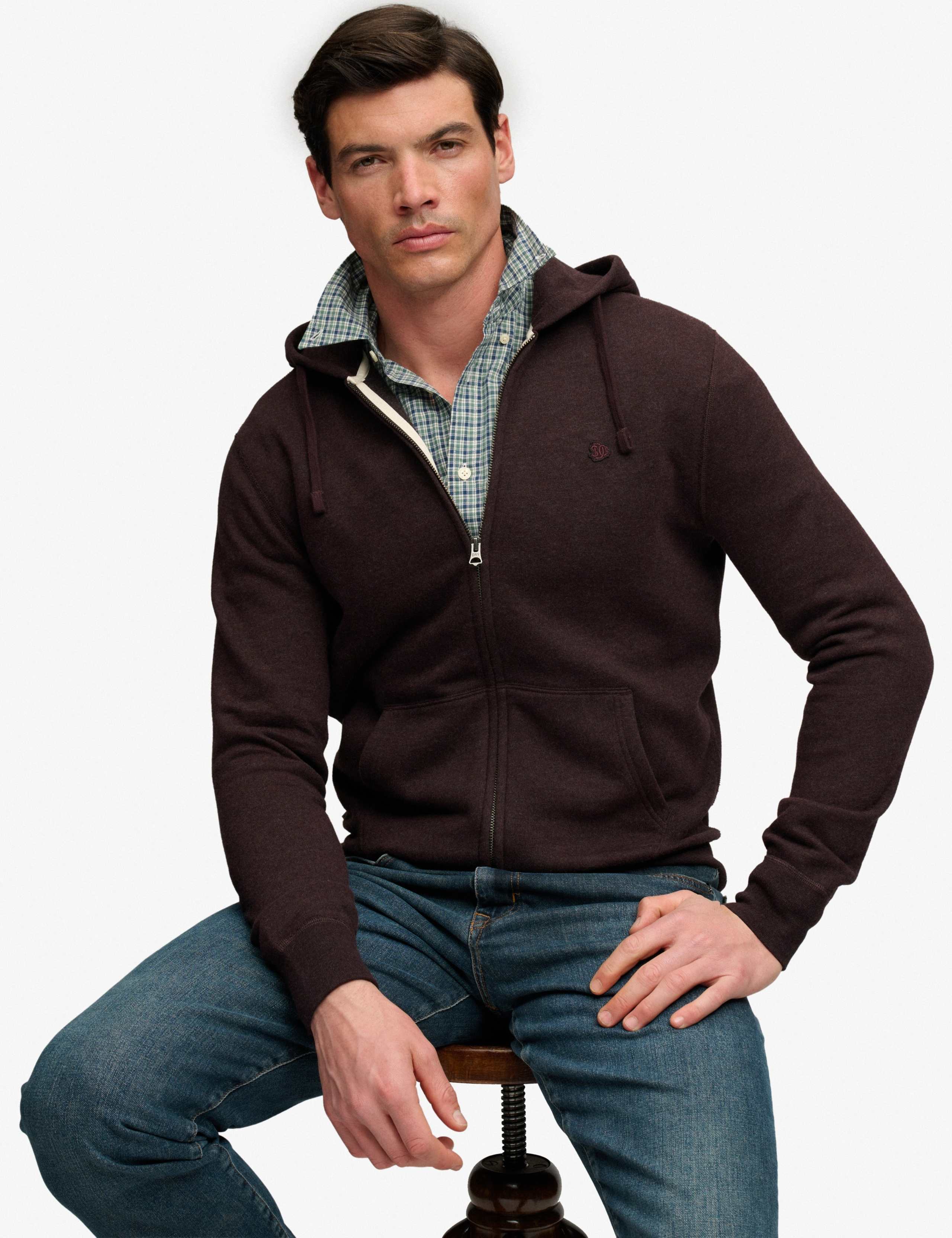 Cotton Rich Zip Up Hoodie 2 of 5