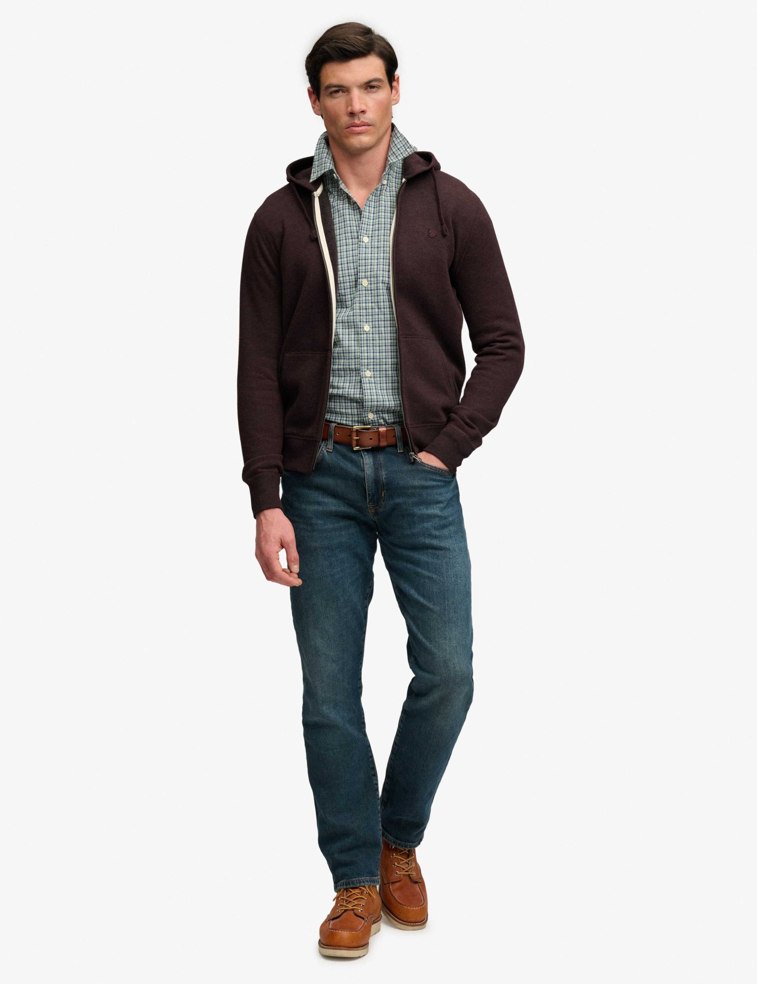 Cotton Rich Zip Up Hoodie 4 of 5