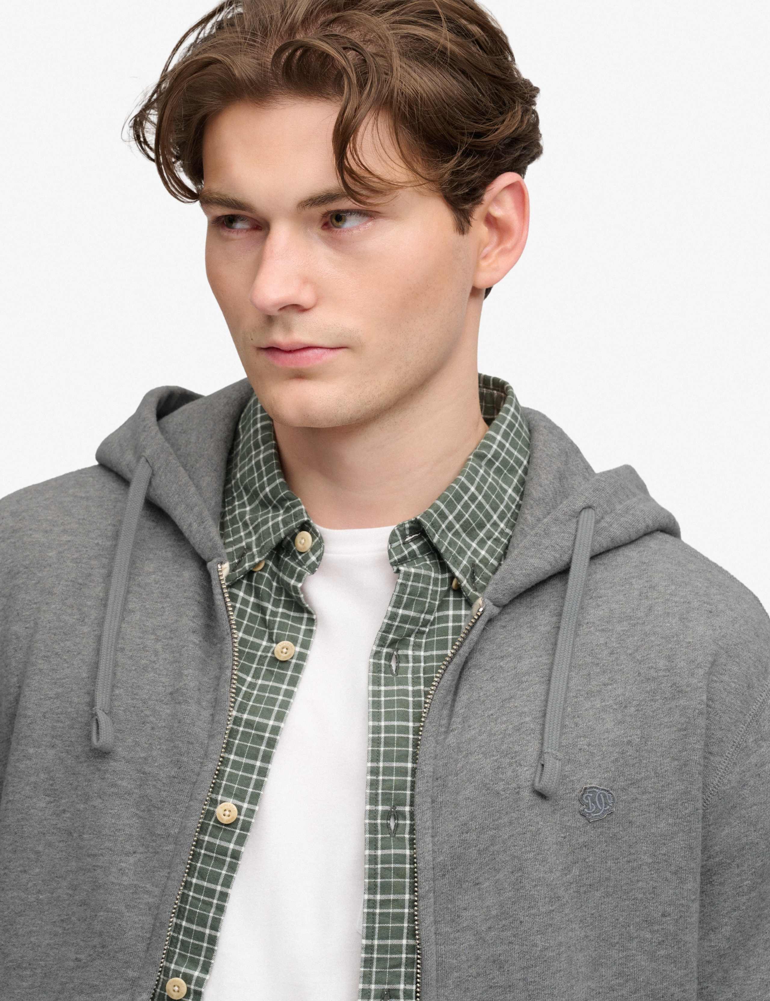 Cotton Rich Zip Up Hoodie 6 of 7