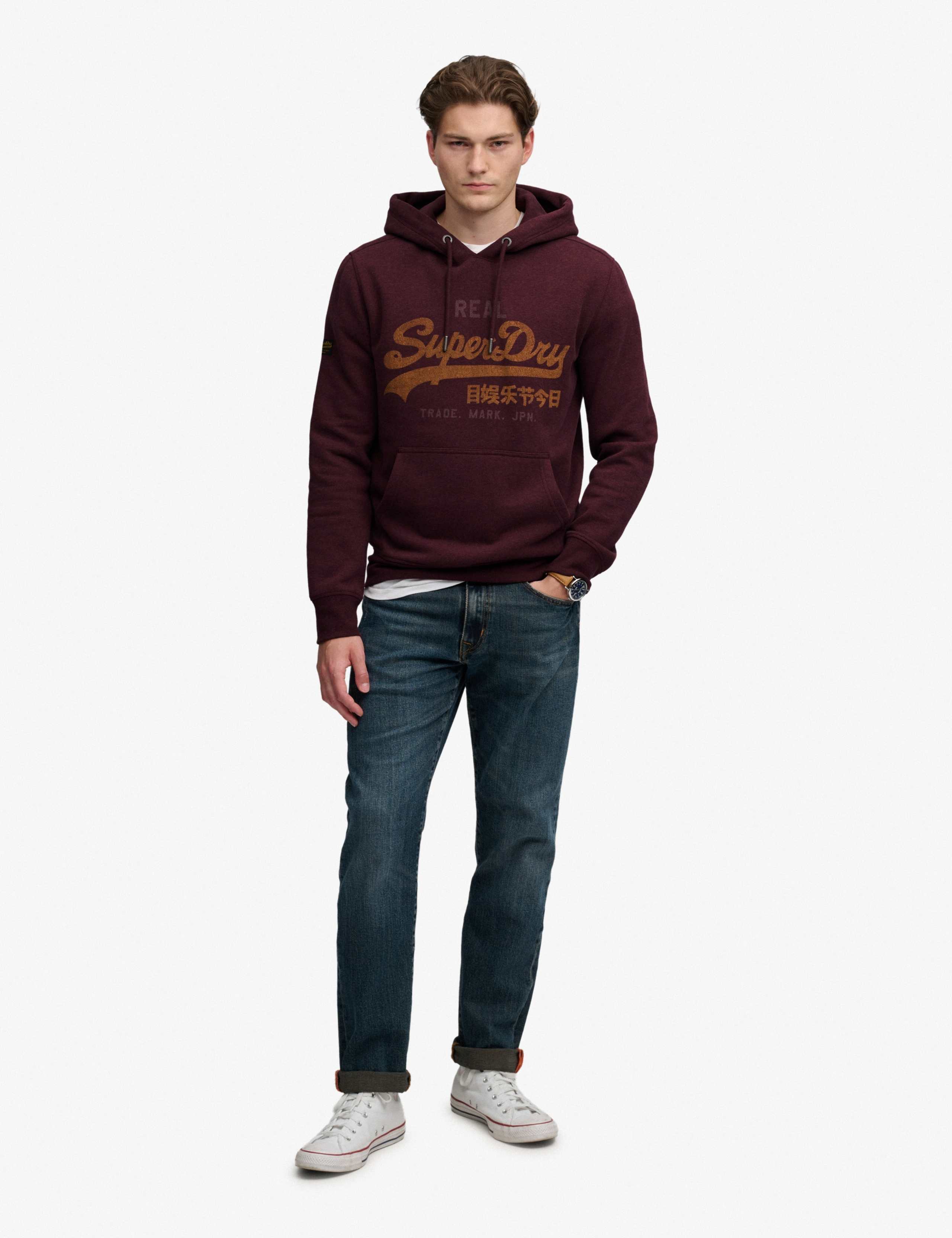 Cotton Rich Logo Graphic Hoodie 3 of 7