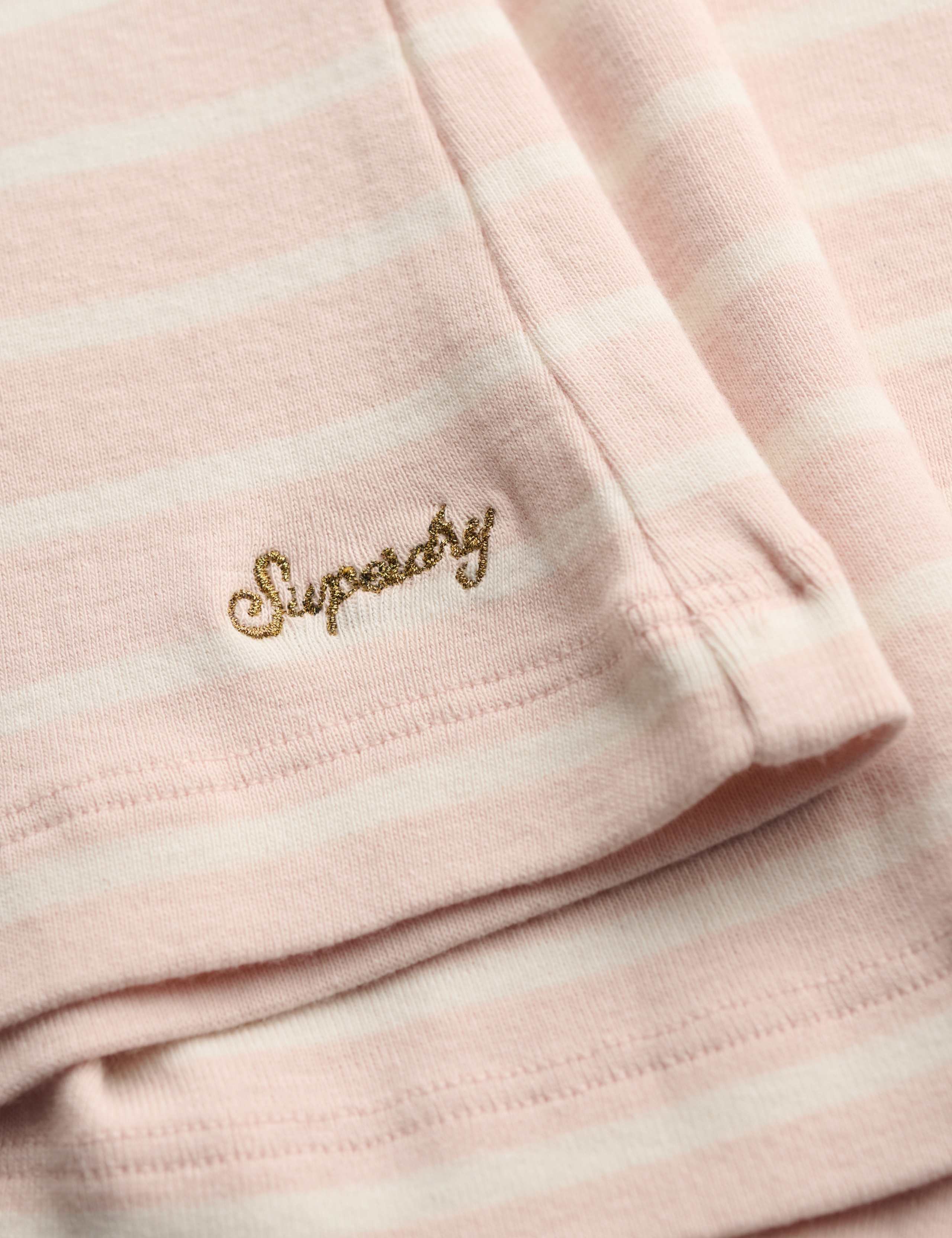 Pure Cotton Striped Scoop Neck Top 7 of 7