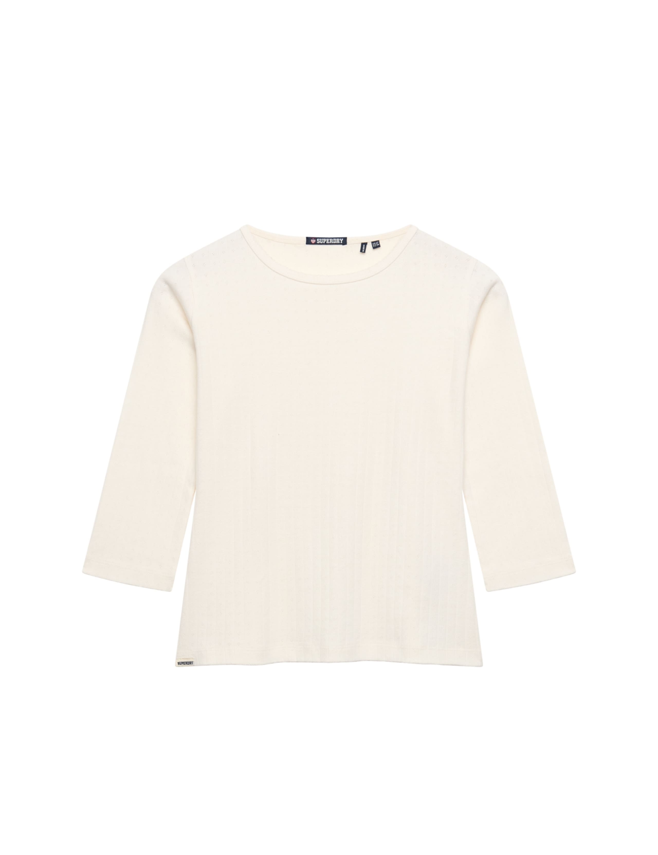 Pure Cotton Pointelle Top 2 of 7