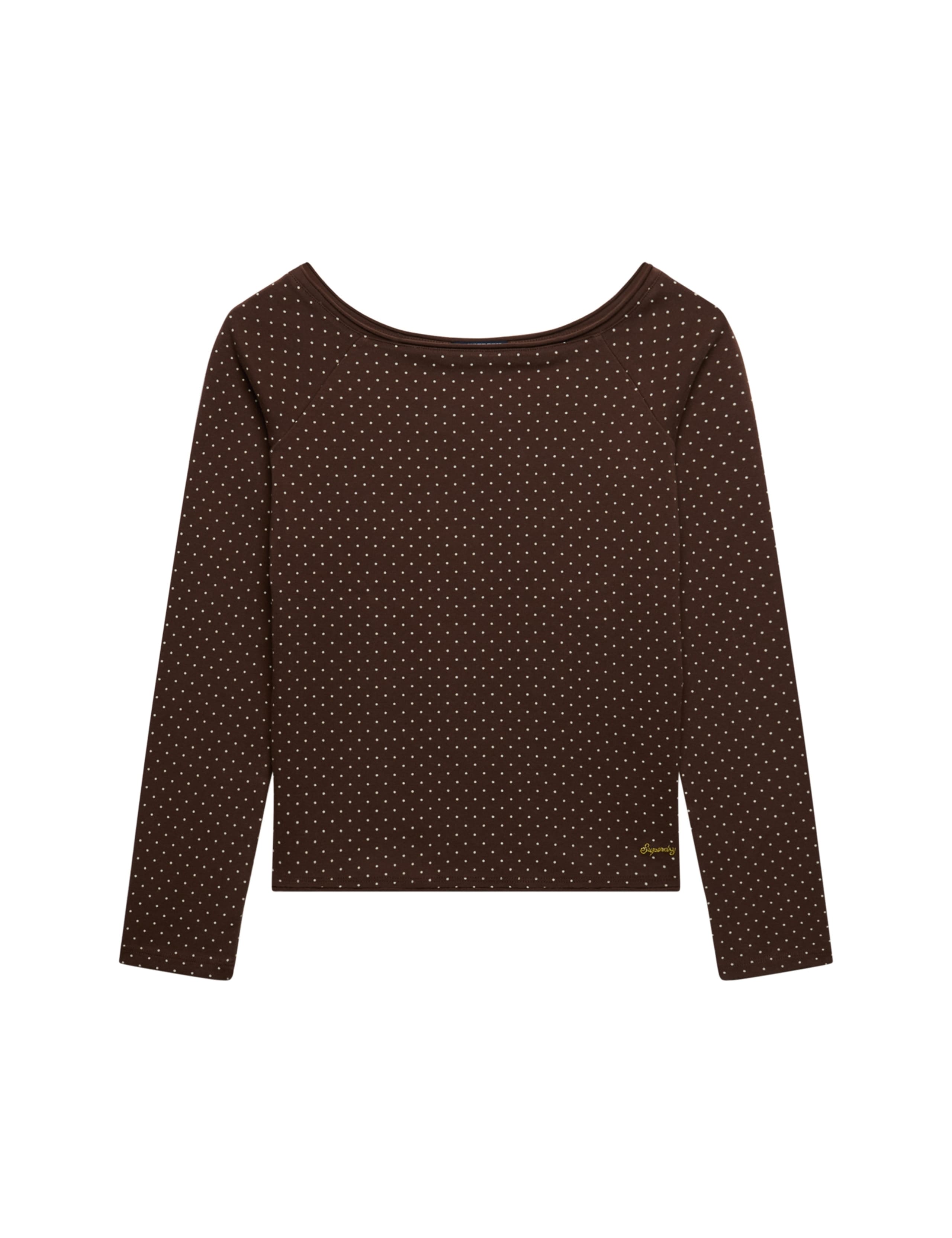 Pure Cotton Polka Dot Off The Shoulder Top 2 of 7