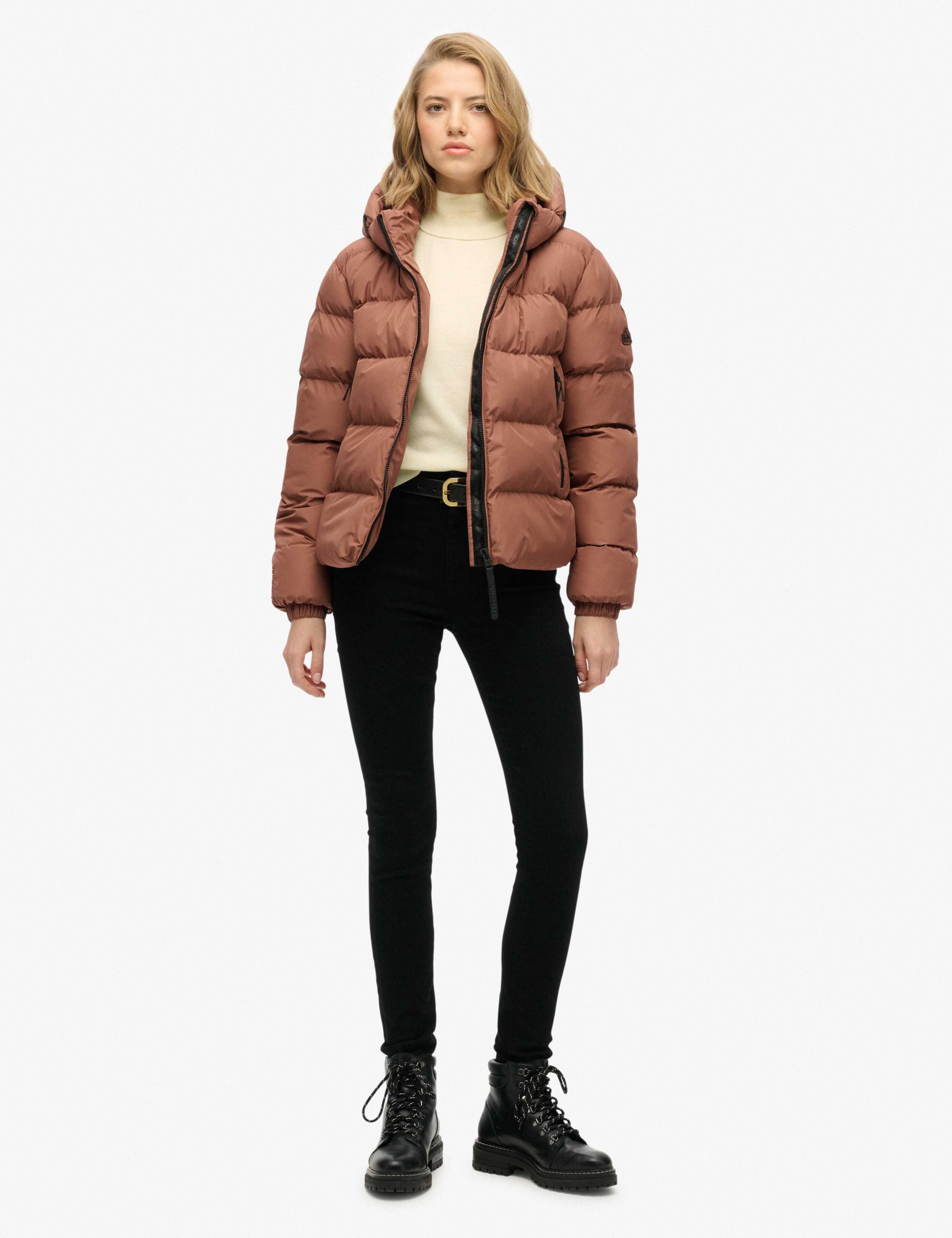 Water Resistant Hooded Puffer Jacket 3 of 7