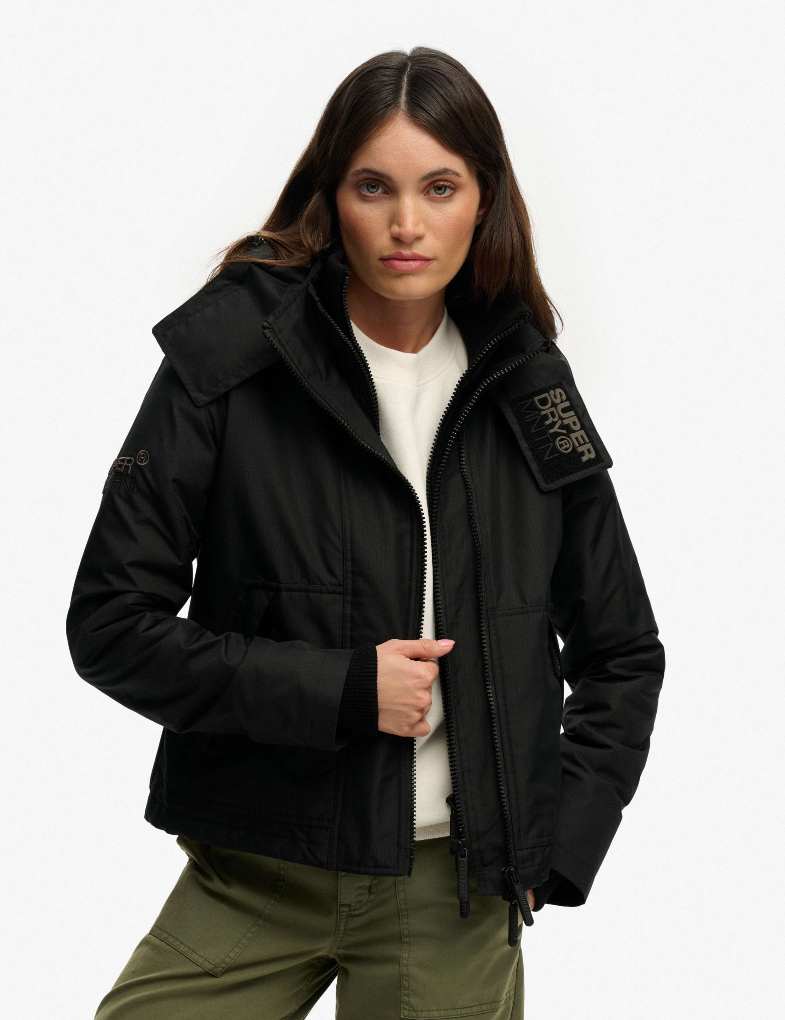Water Repellent Hooded Relaxed Jacket 5 of 8