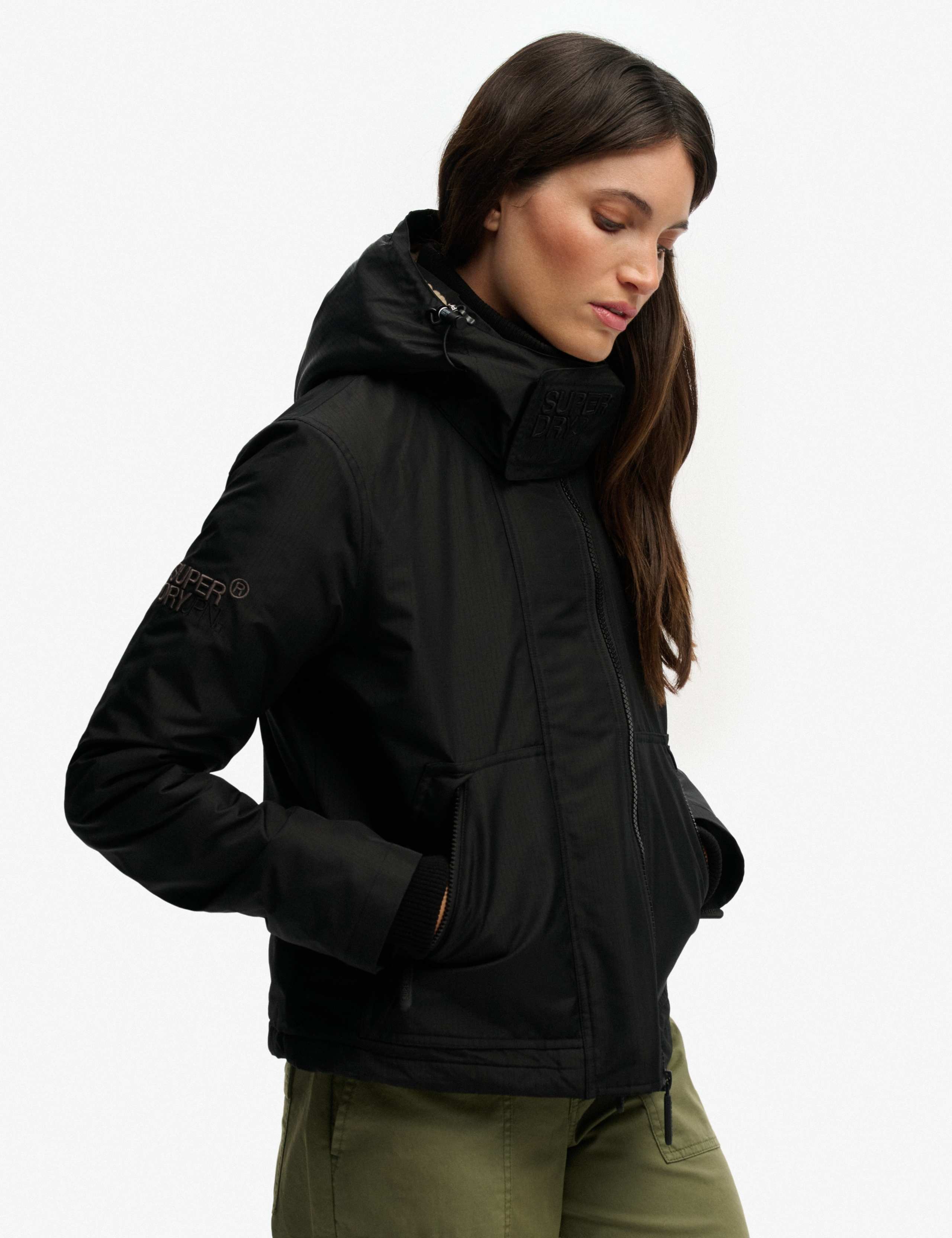Water Repellent Hooded Relaxed Jacket 7 of 8