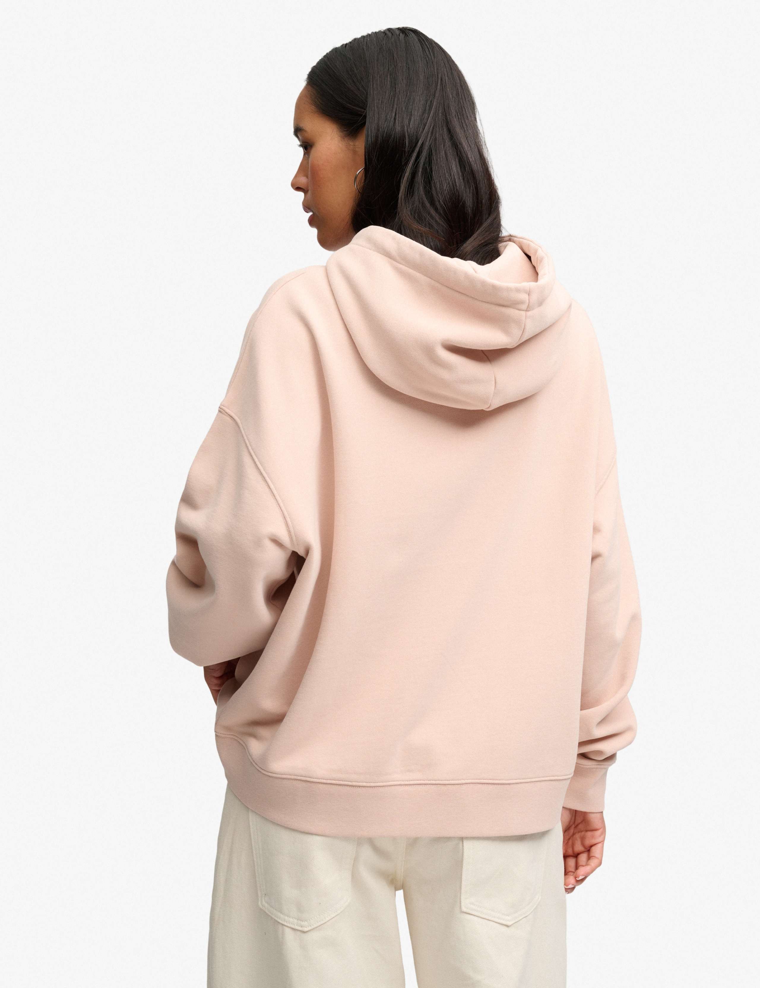 Cotton Rich Embroidered Oversized Hoodie 4 of 6