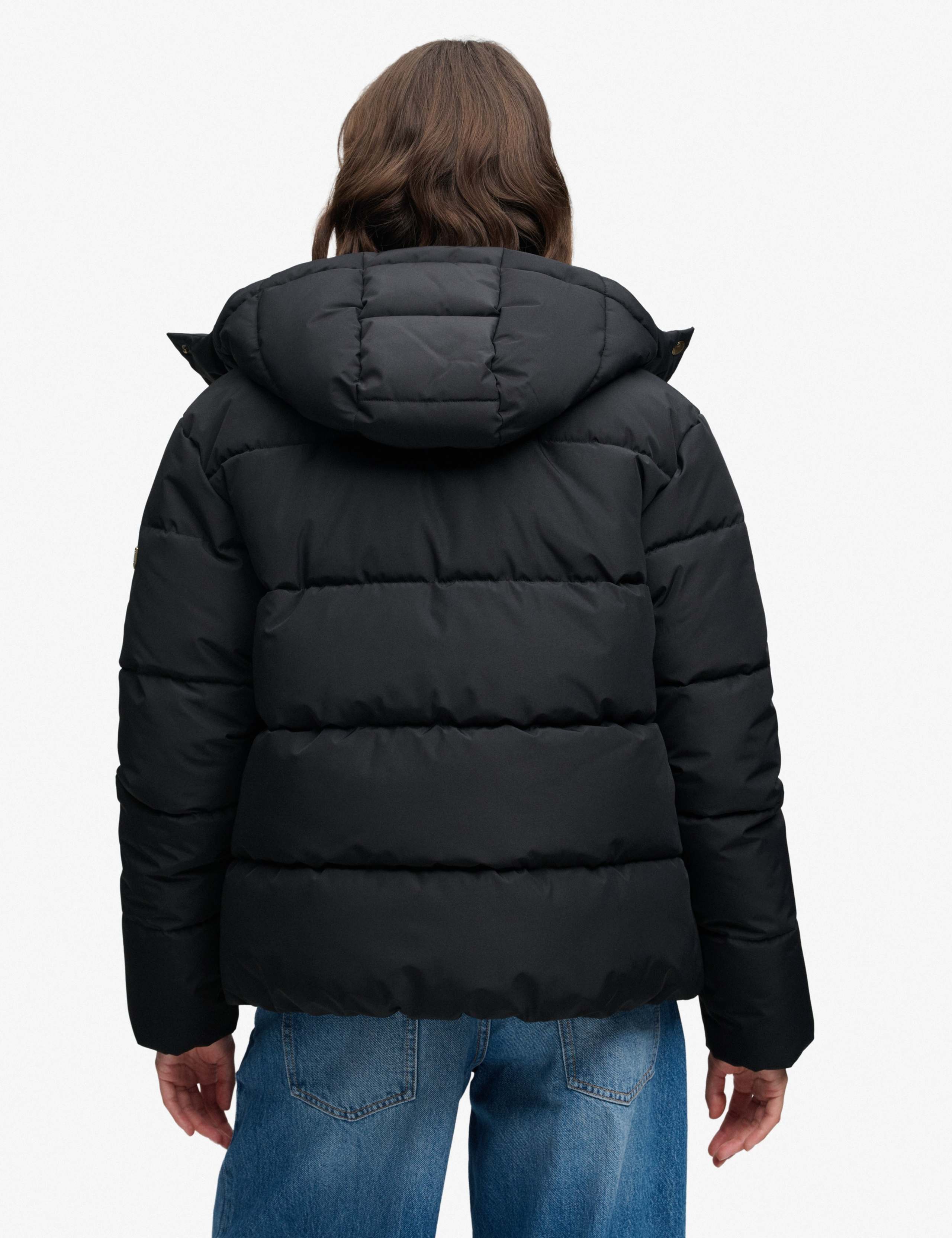 Water Resistant Hooded Relaxed Puffer Jacket 4 of 8