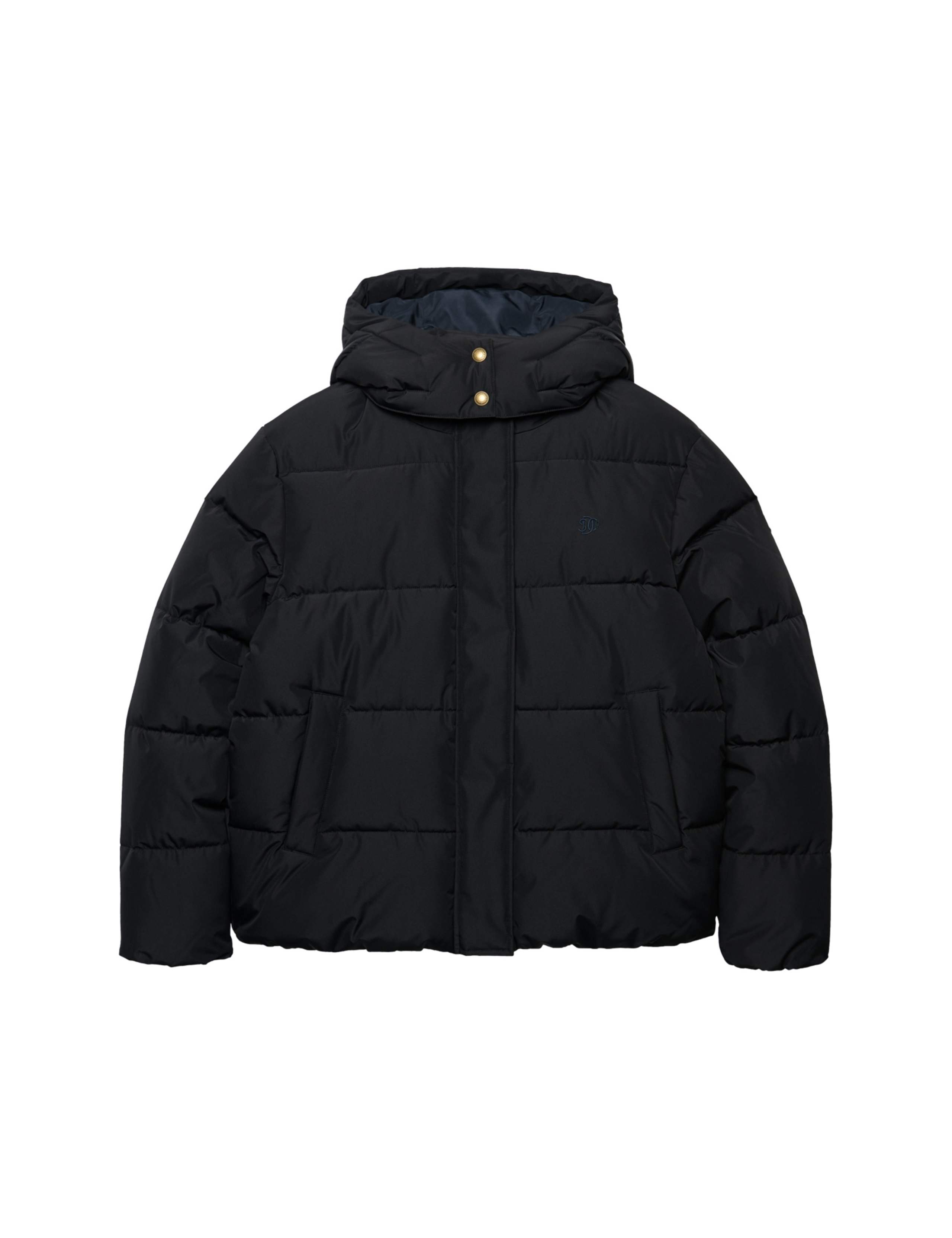 Water Resistant Hooded Relaxed Puffer Jacket 2 of 8