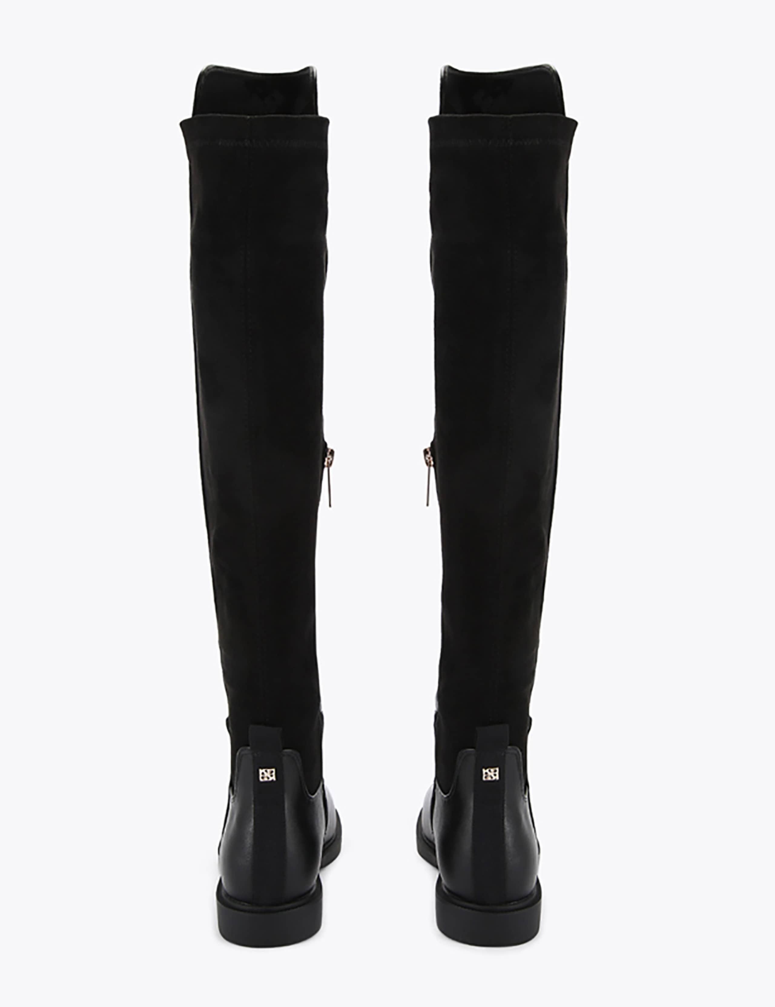 Faux Suede Flat Knee High Boots 4 of 5