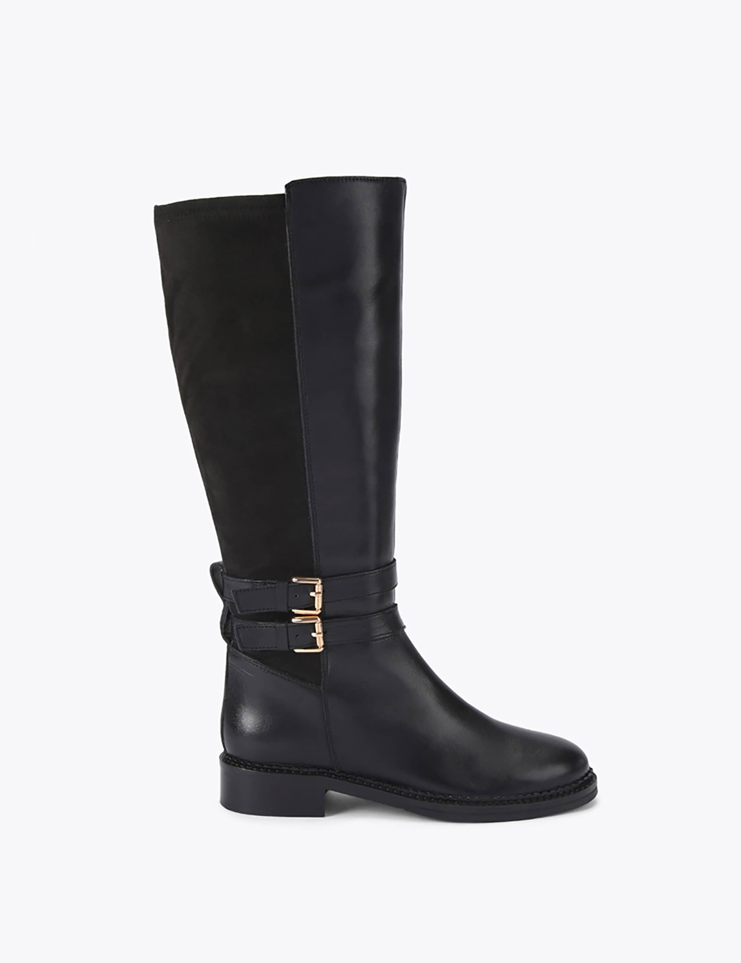 Trying Knee High Boot 2 of 5