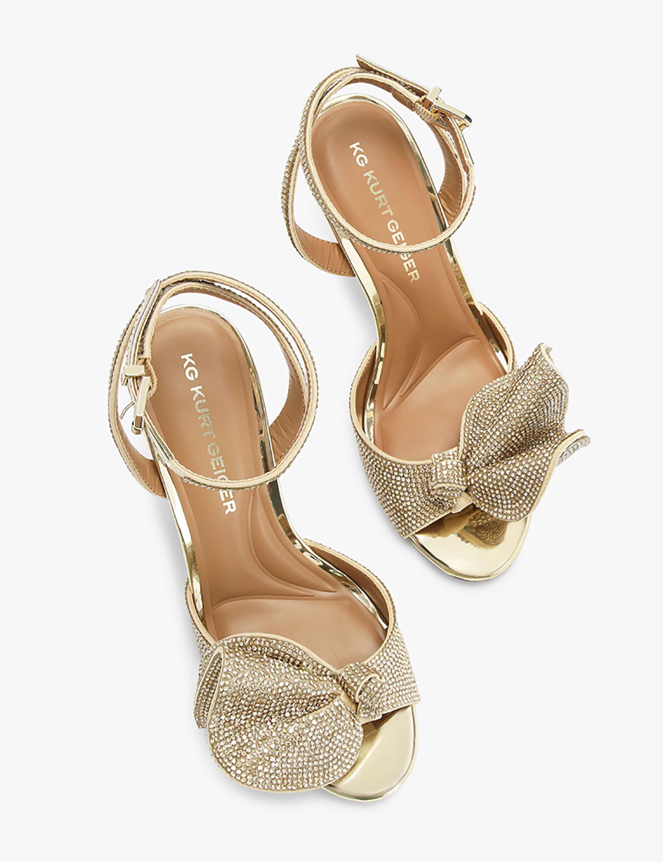 Embellished Stiletto Heel Sandals 3 of 5