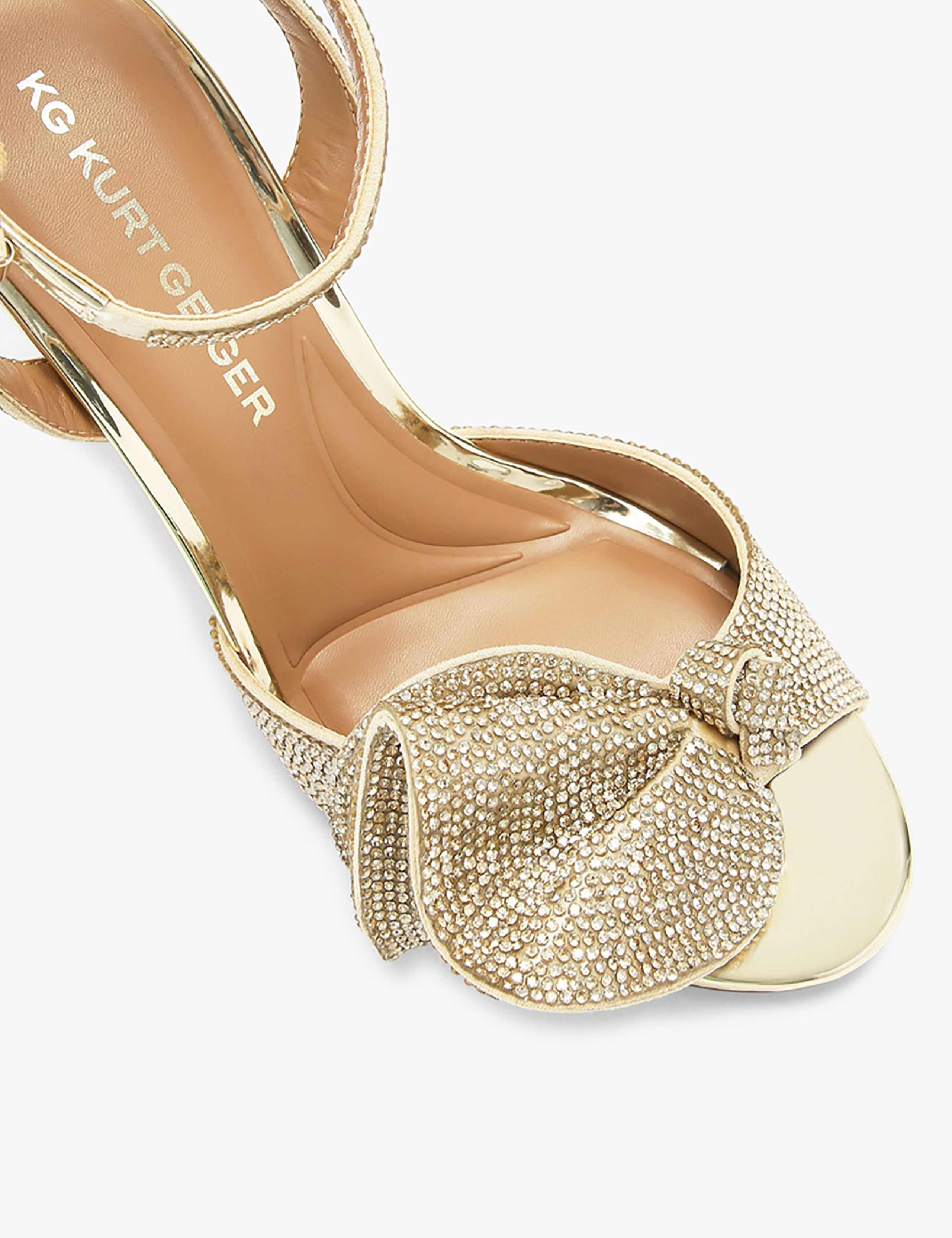 Embellished Stiletto Heel Sandals 4 of 5