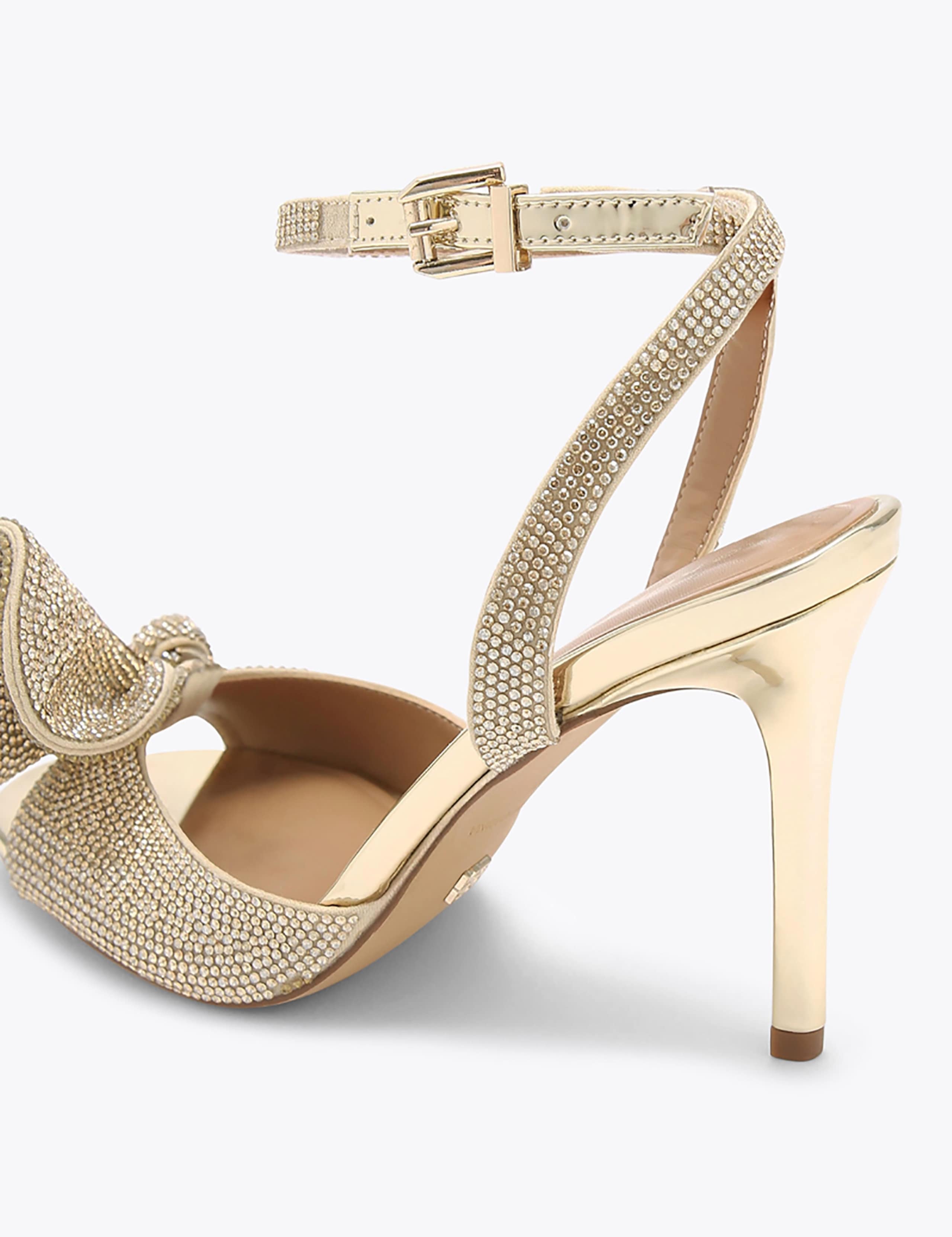 Embellished Stiletto Heel Sandals 5 of 5