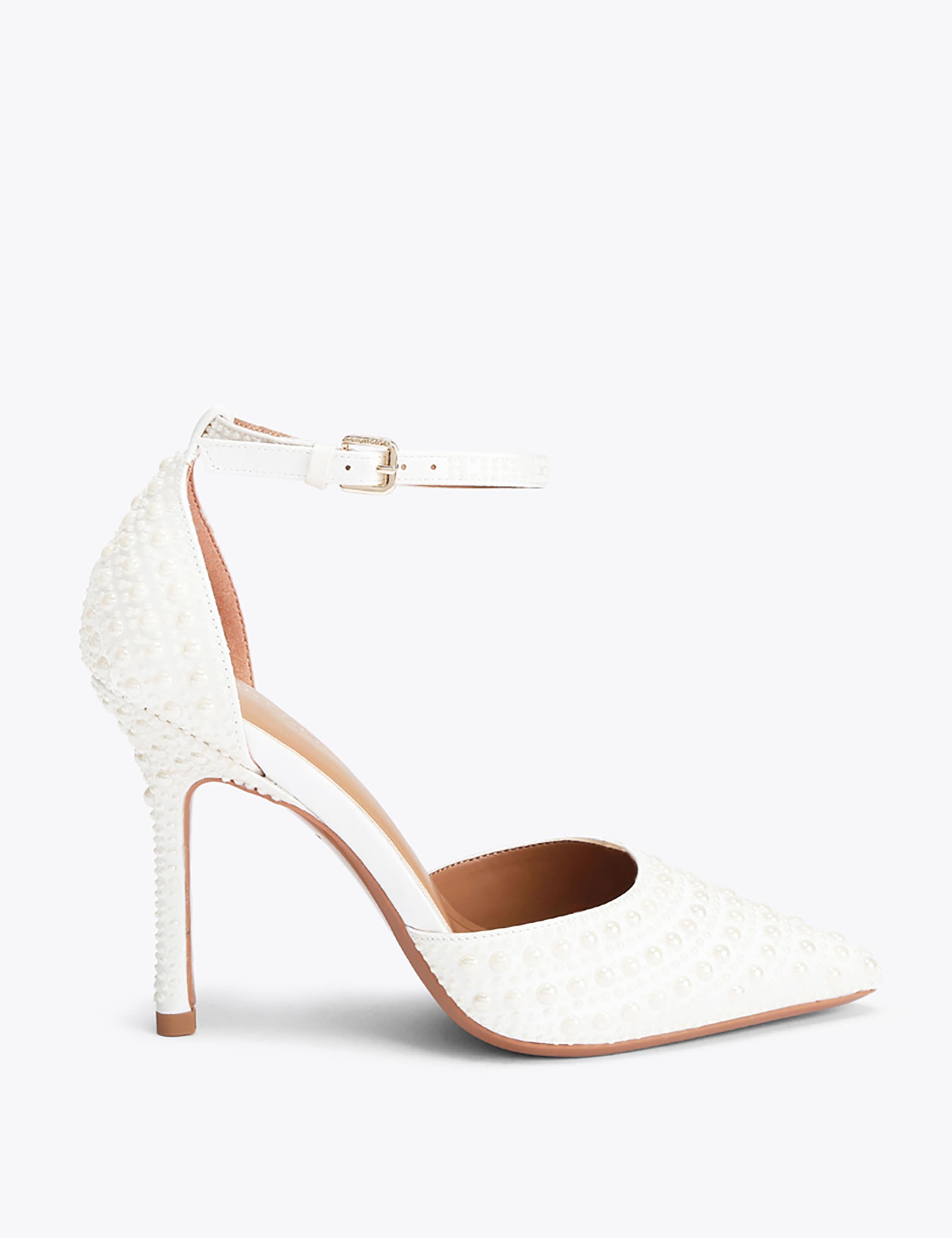 Fleur Embellished Stiletto Heel Court Shoes 2 of 5