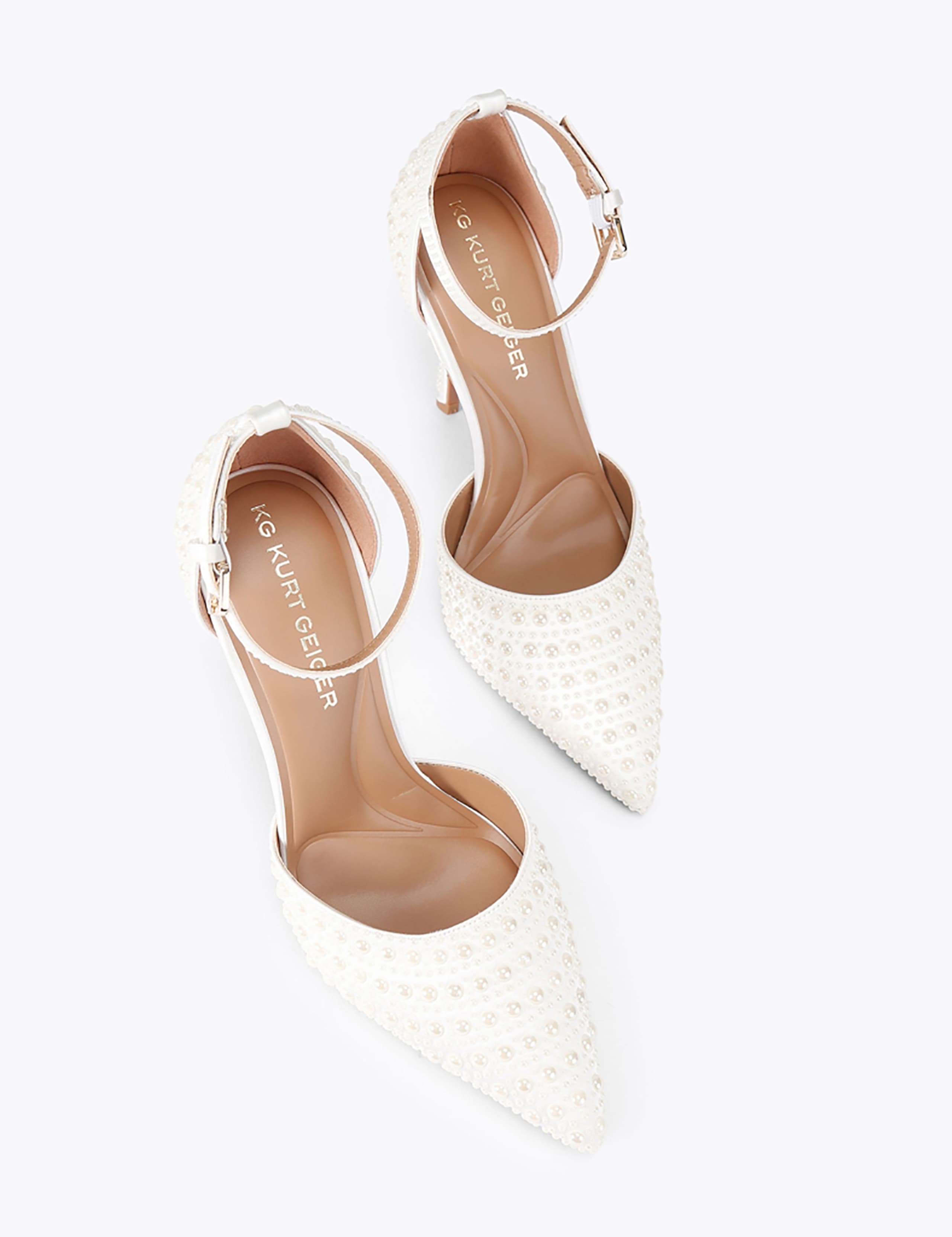 Fleur Embellished Stiletto Heel Court Shoes 3 of 5