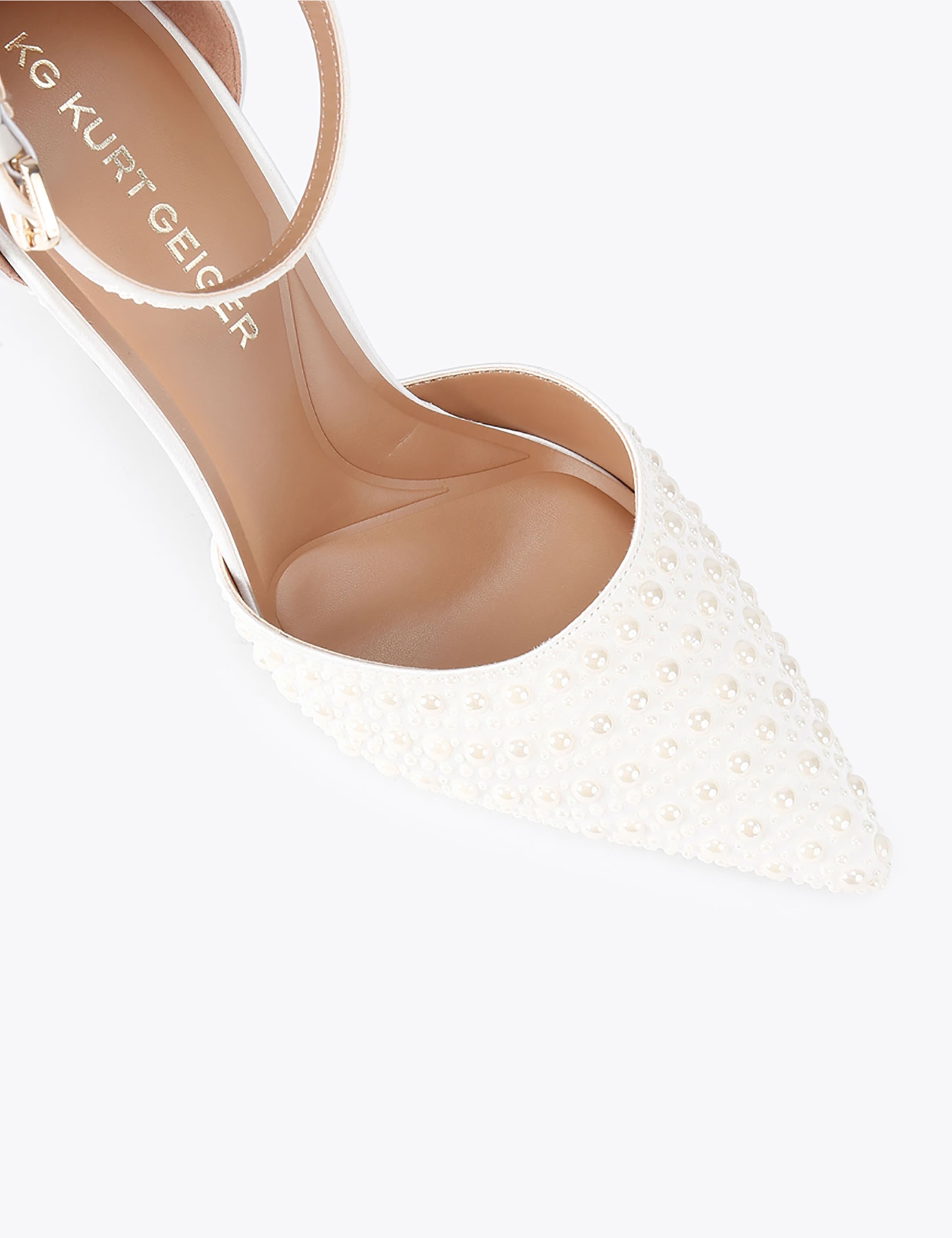 Fleur Embellished Stiletto Heel Court Shoes 4 of 5