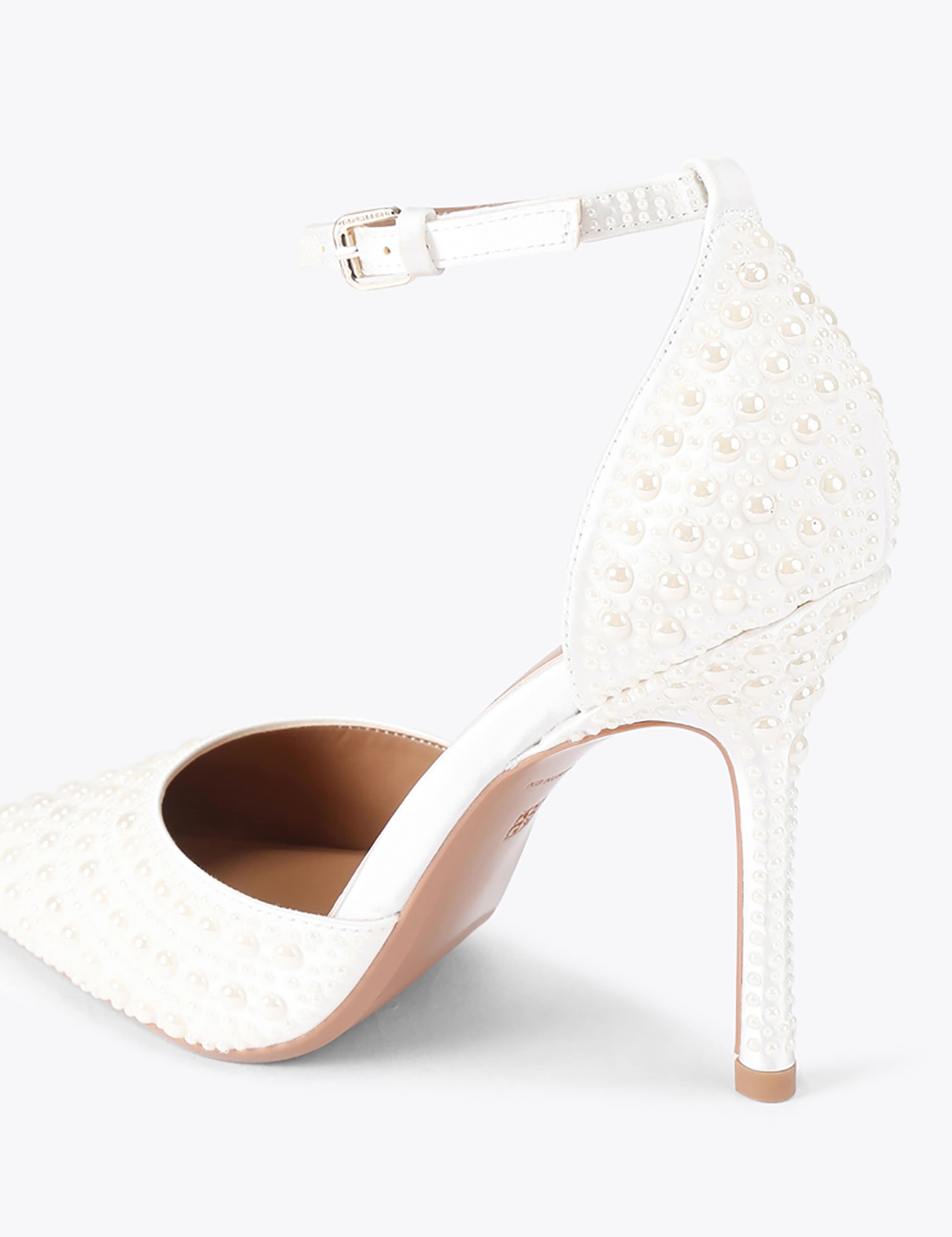 Fleur Embellished Stiletto Heel Court Shoes 5 of 5