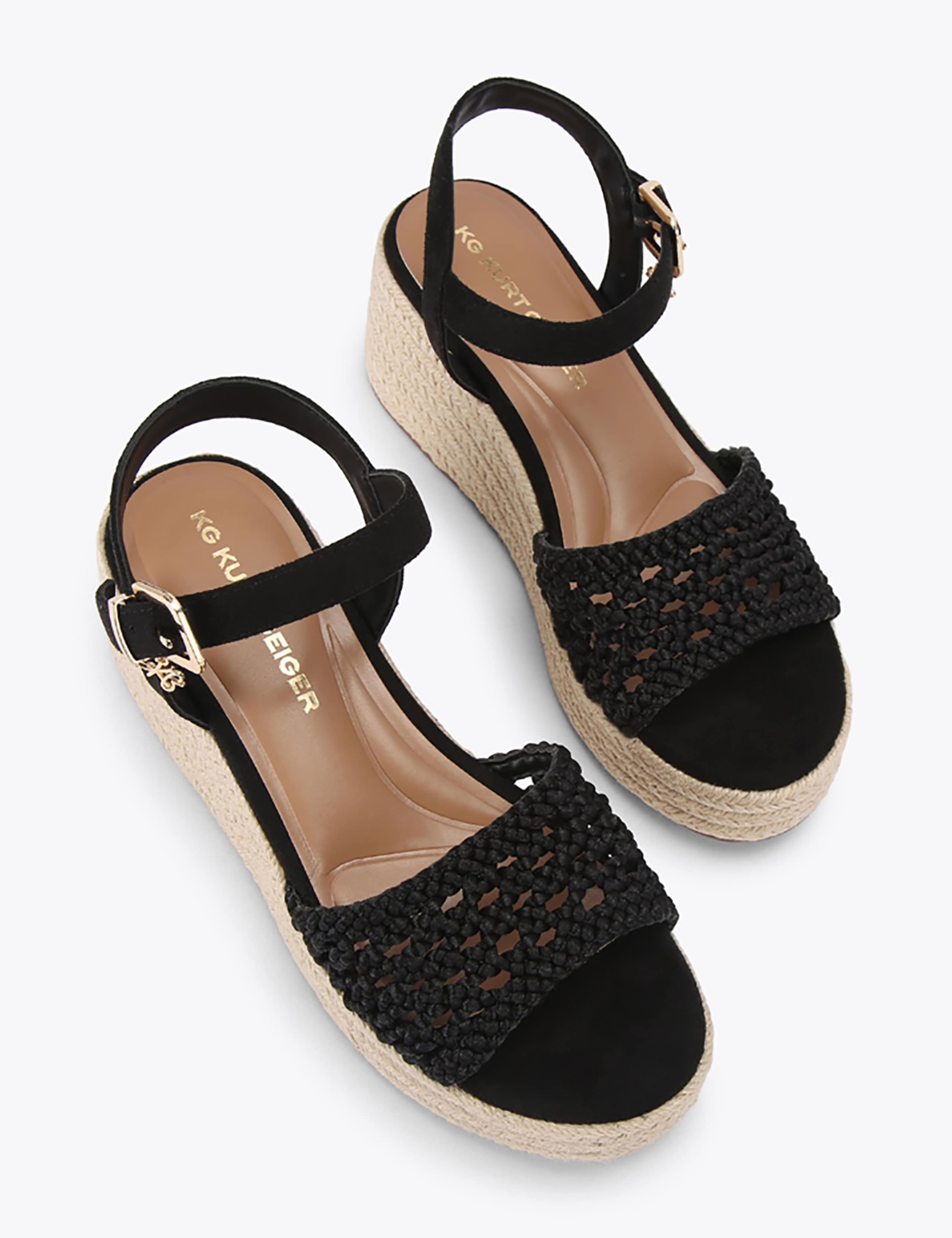 Rhoda Woven Flatform Espadrilles 3 of 5