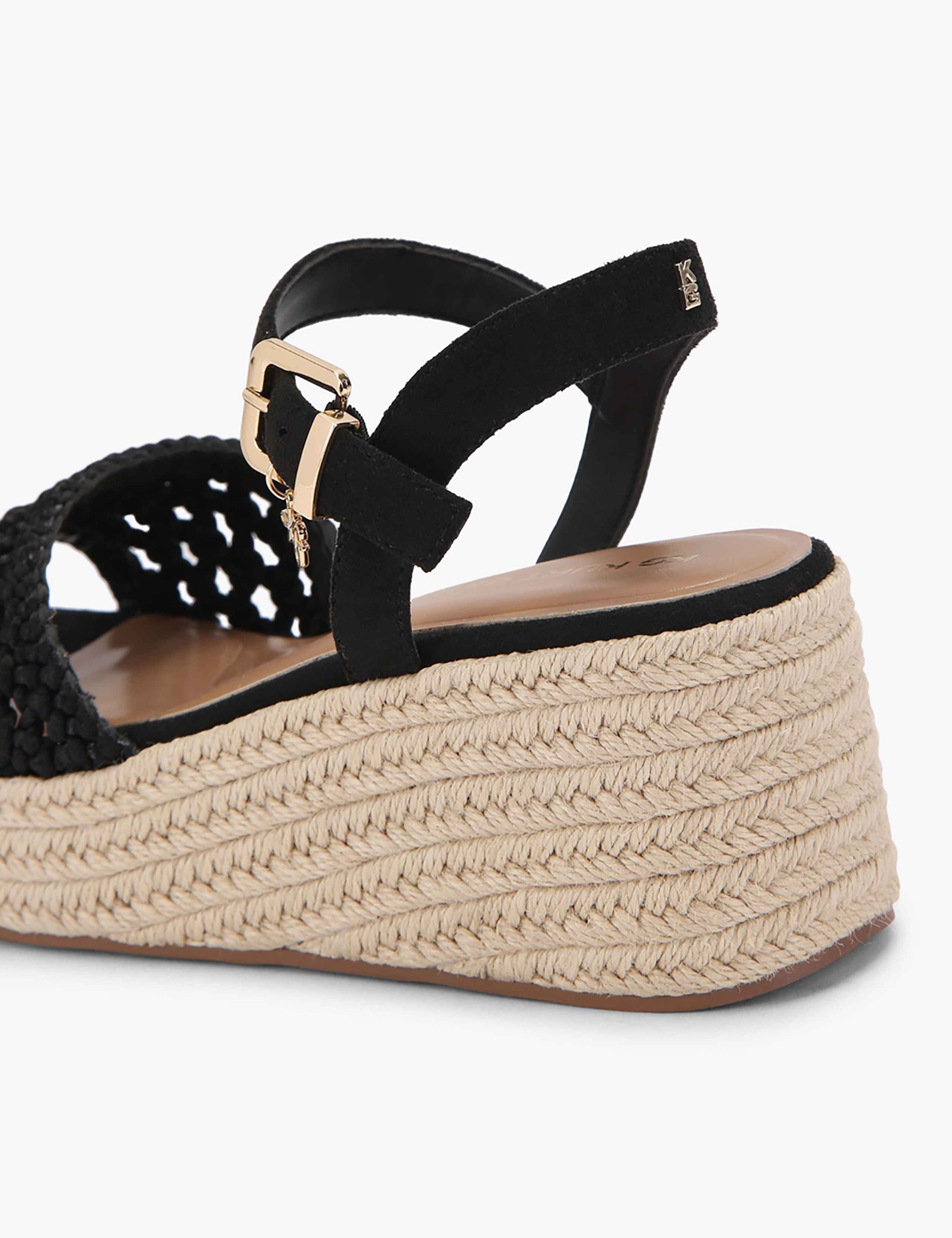 Rhoda Woven Flatform Espadrilles 5 of 5