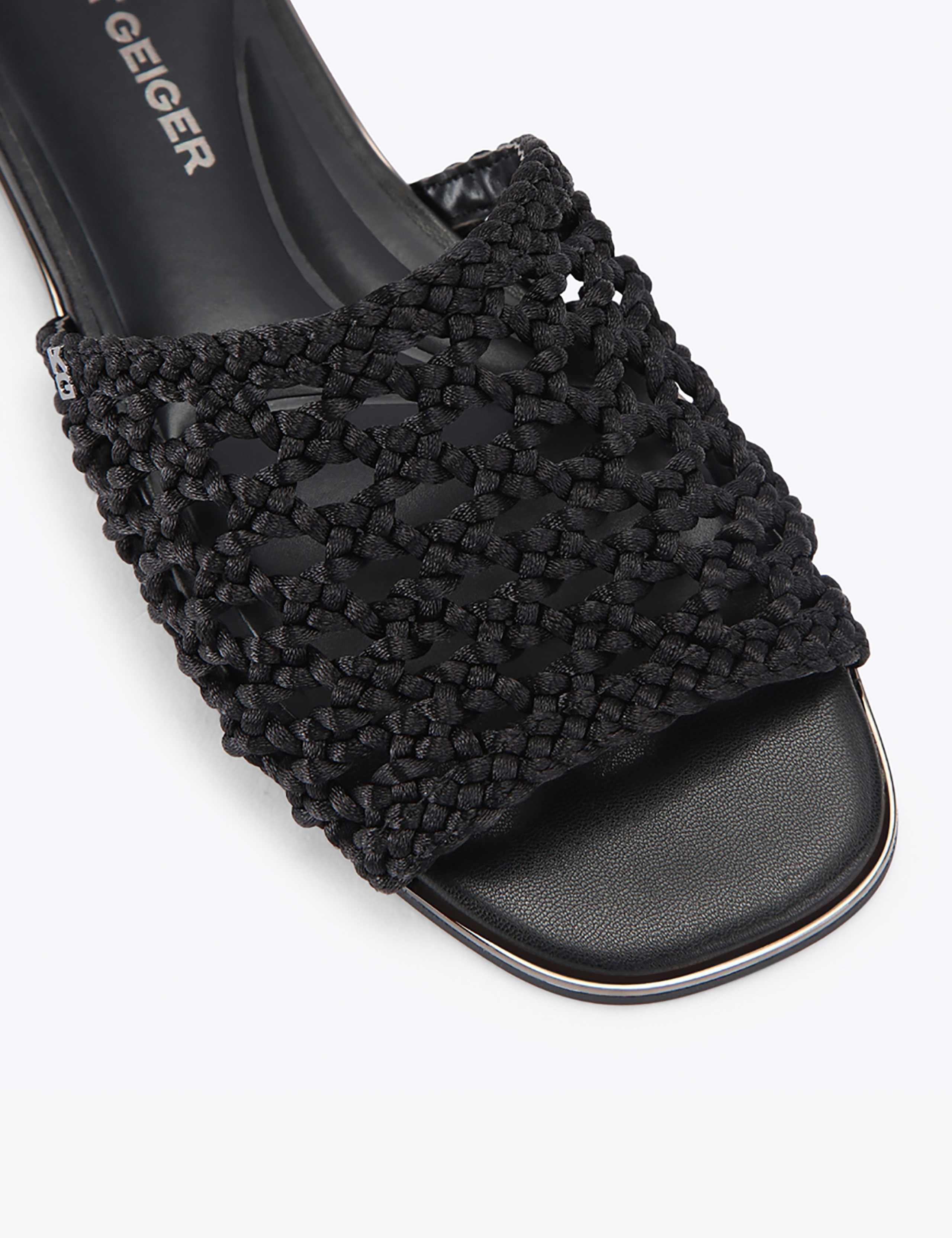 Rhoda Woven Flat Mules 5 of 5