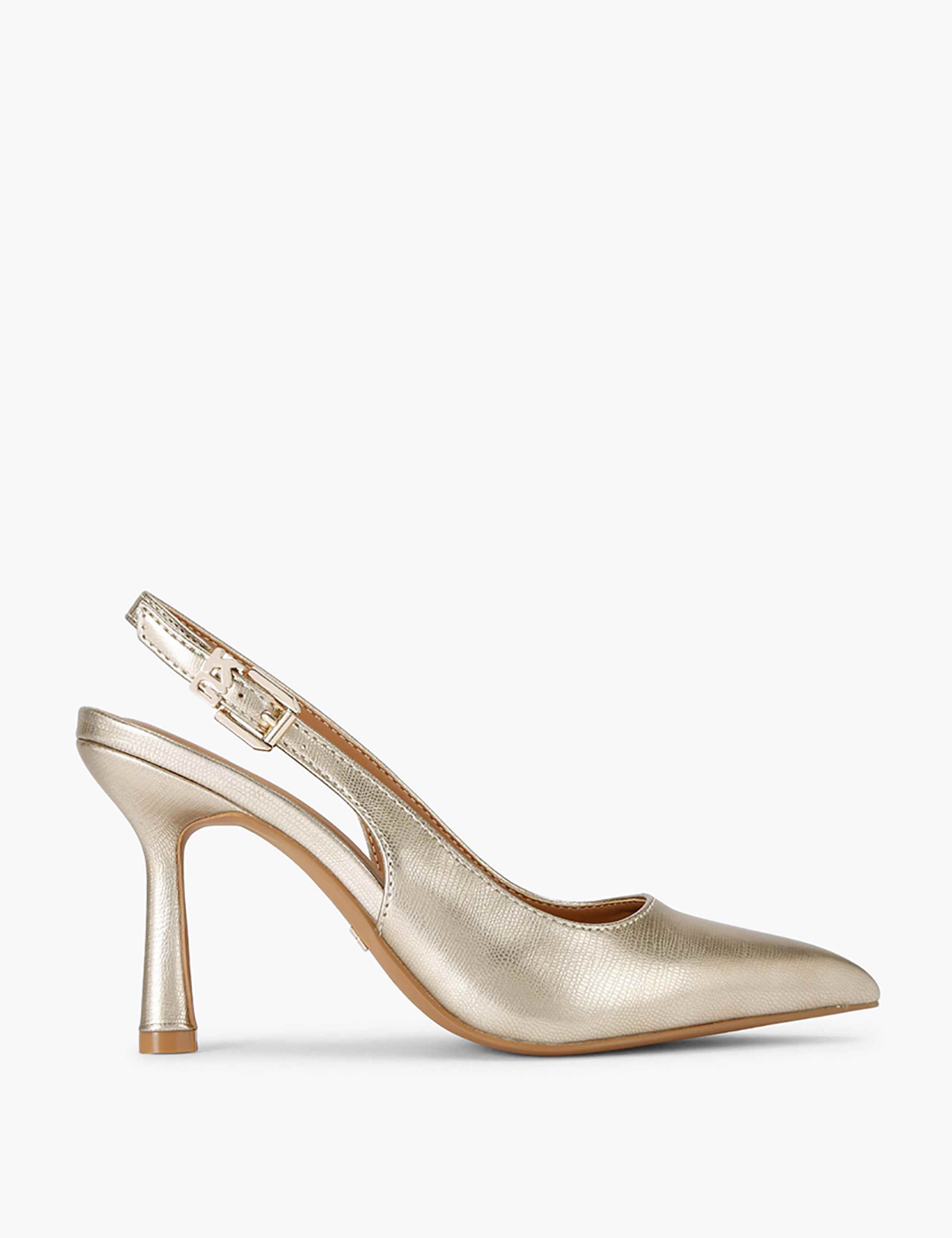 Adina Stiletto Heel Slingback Court Shoes 2 of 5
