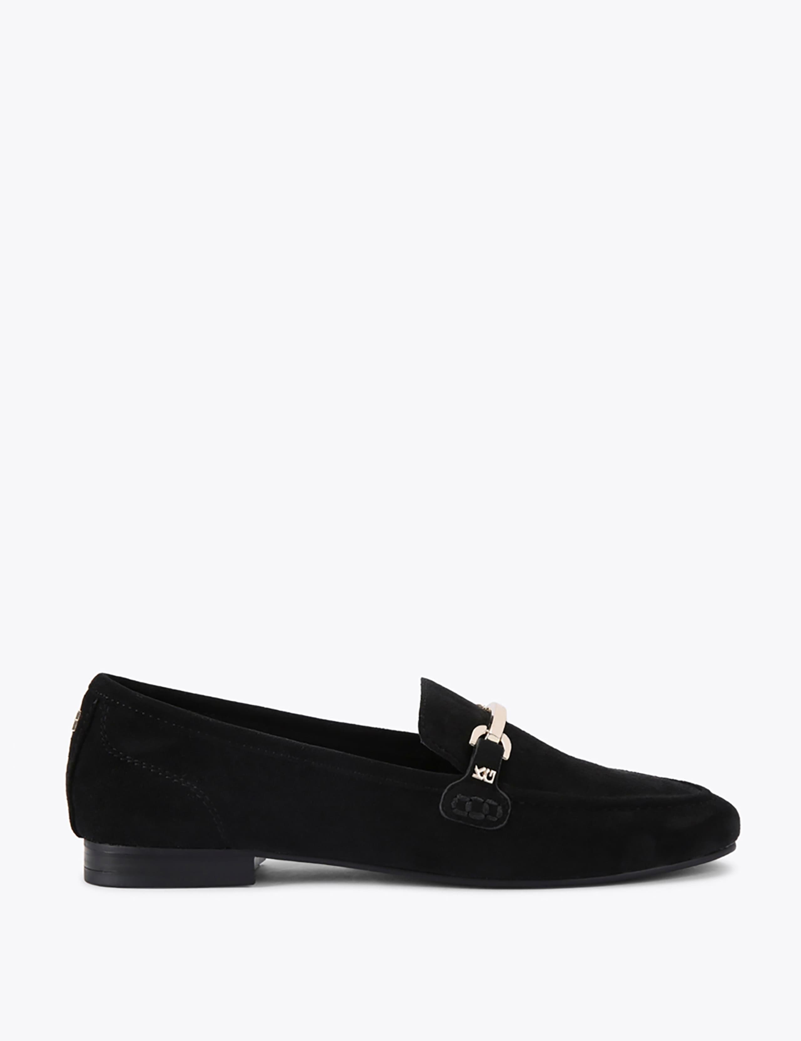 Suede Flat Loafers 2 of 5