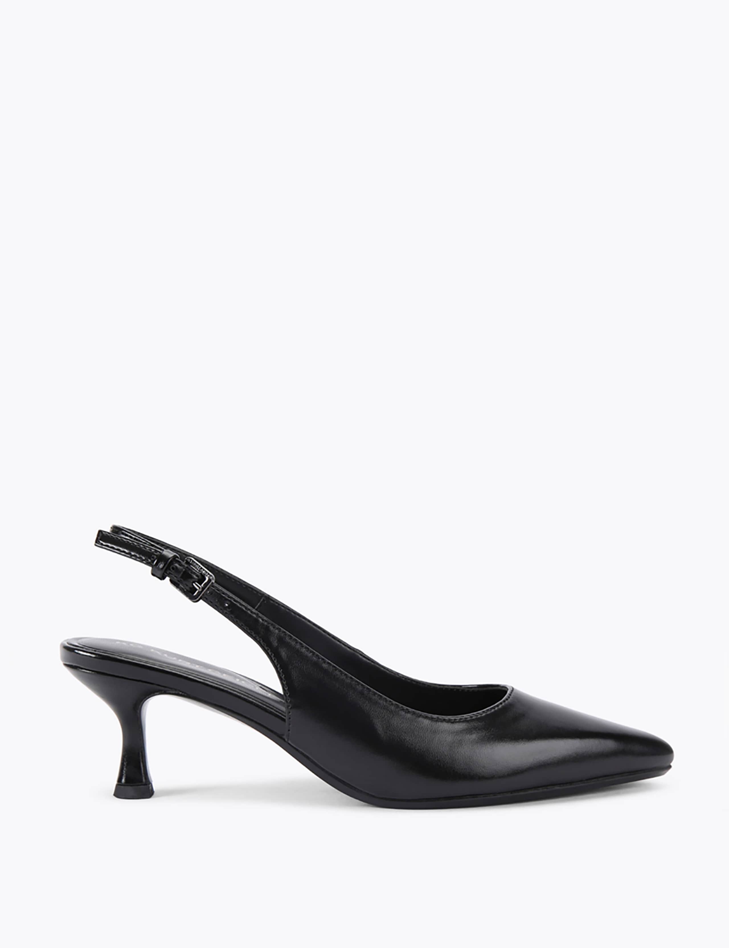 Kitten Heel Slingback Sandals 2 of 5
