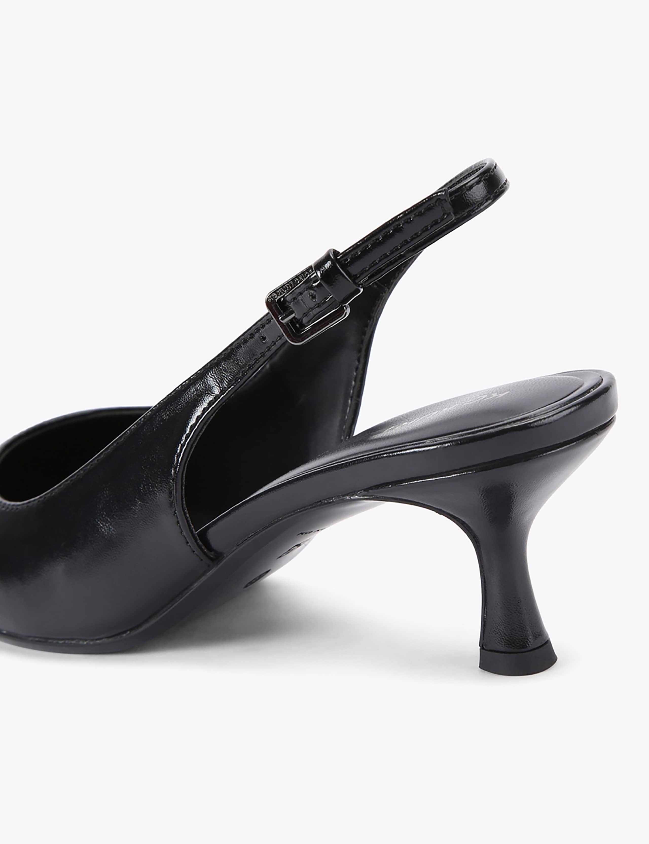 Kitten Heel Slingback Sandals 5 of 5
