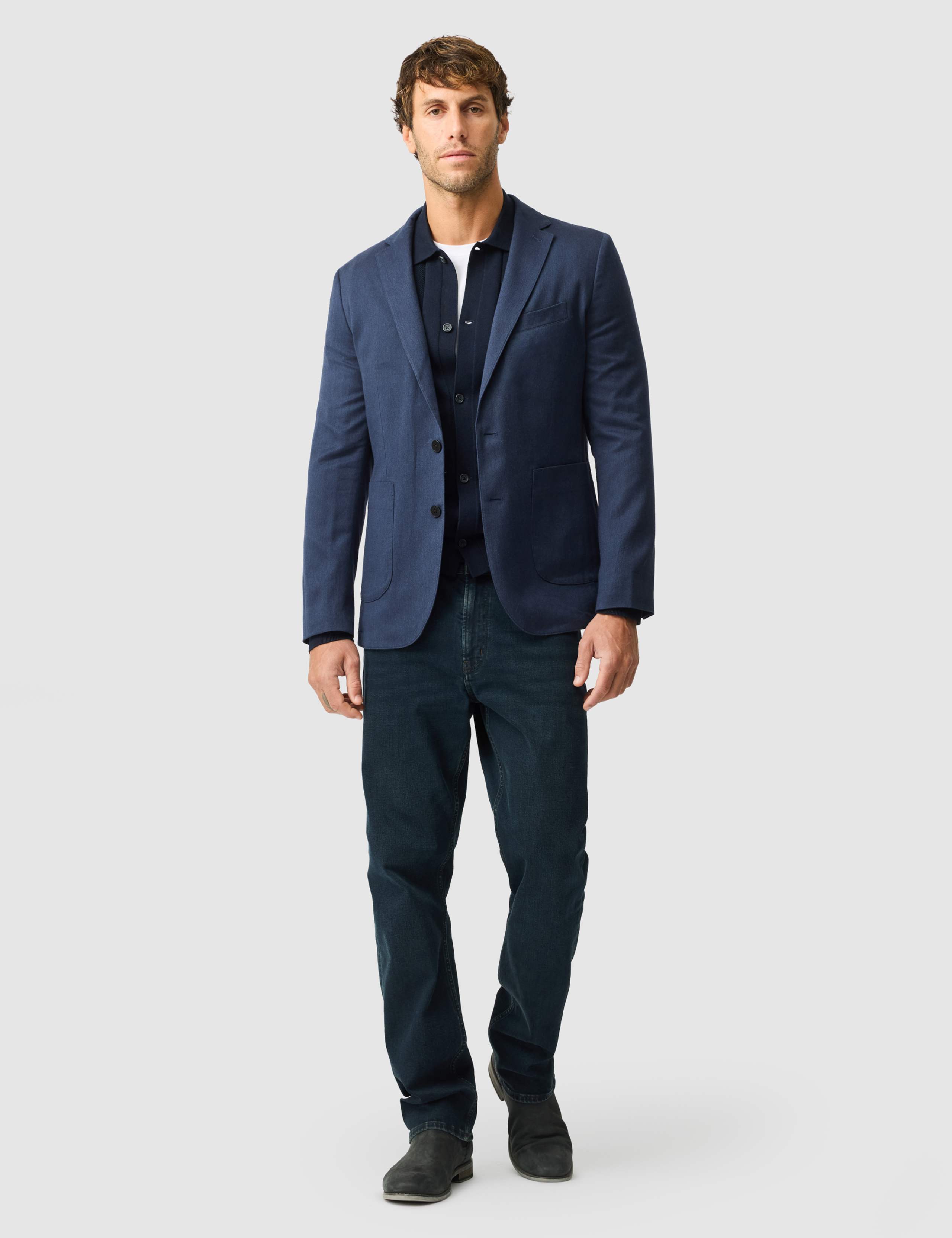 Deveron Regular Fit Cotton Rich Blazer 3 of 6