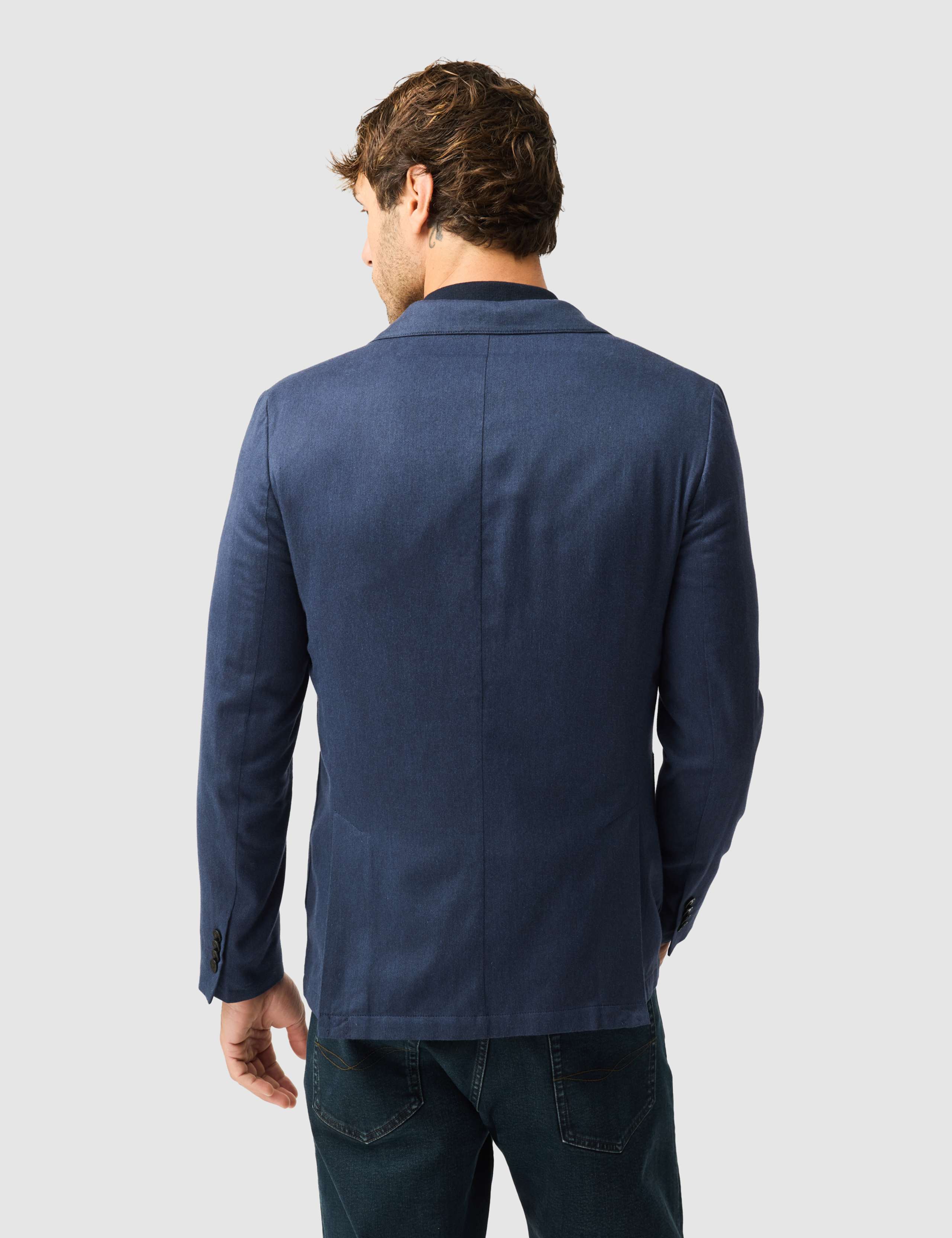 Deveron Regular Fit Cotton Rich Blazer 4 of 6