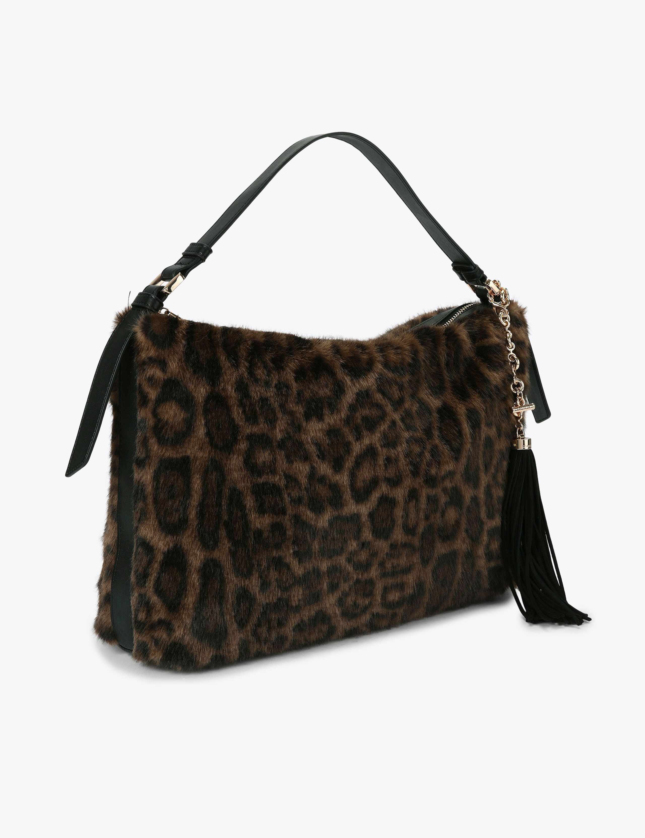Animal Print Hobo Bag 2 of 4