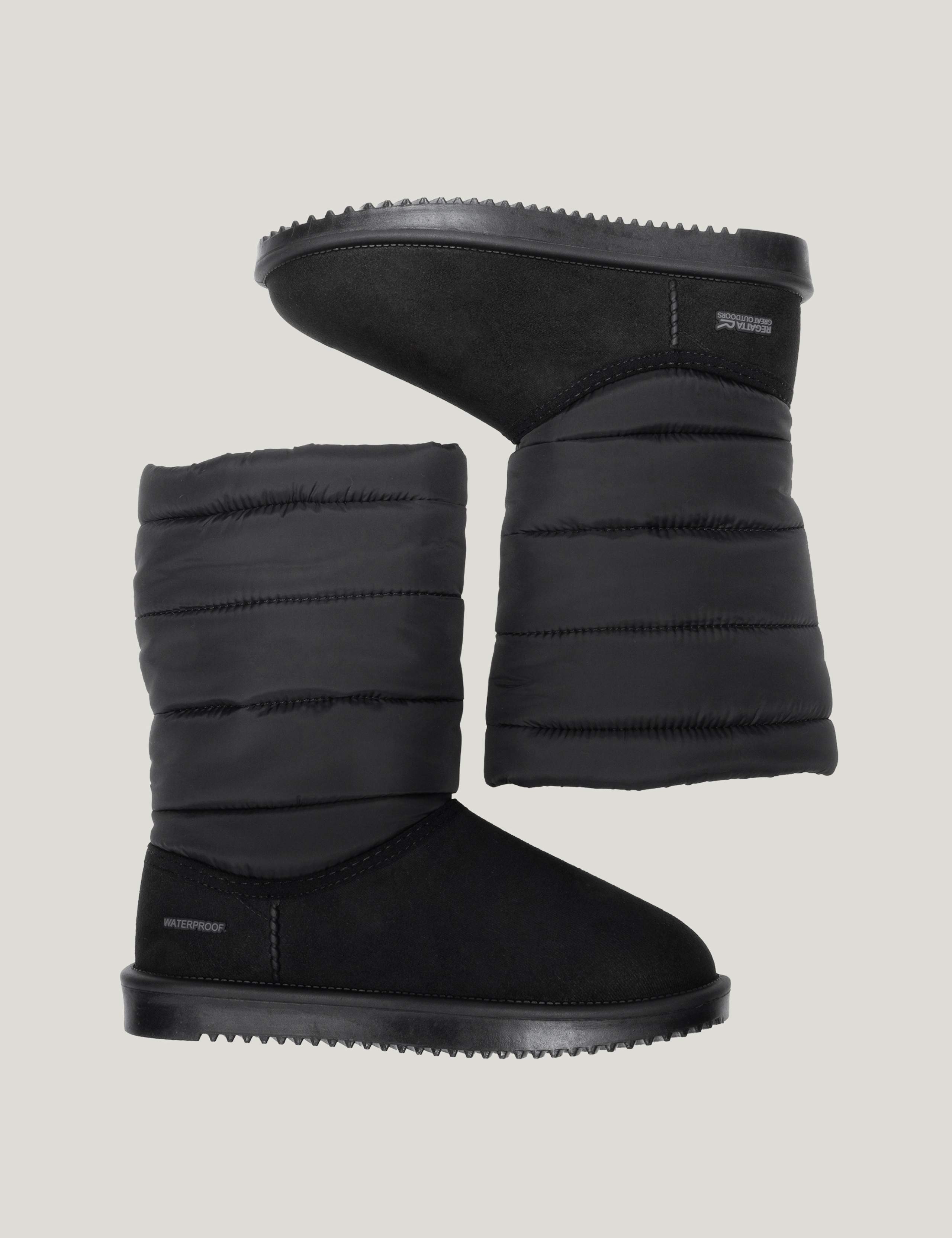 Waterproof Quilted Mid Calf Boots 7 of 9