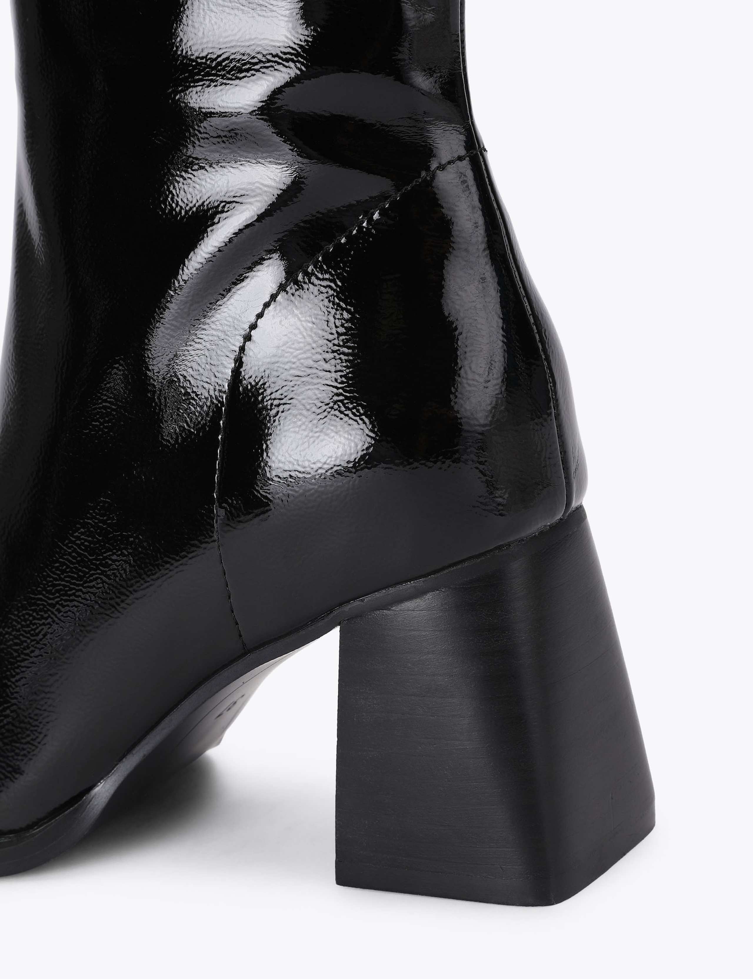 Skyler Patent Leather Ankle Boots 4 of 4