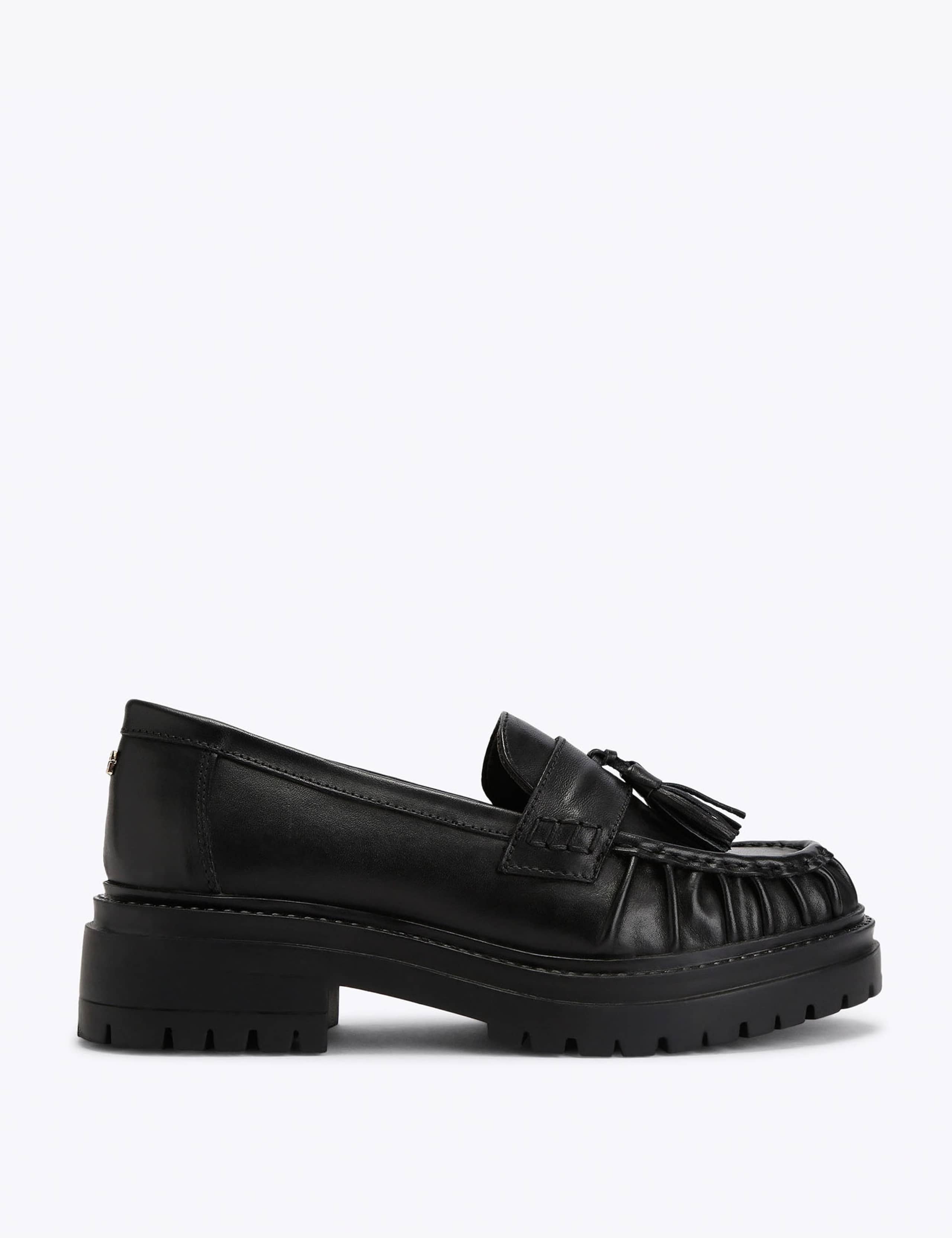Tasha Leather Tassel Loafers 1 of 4
