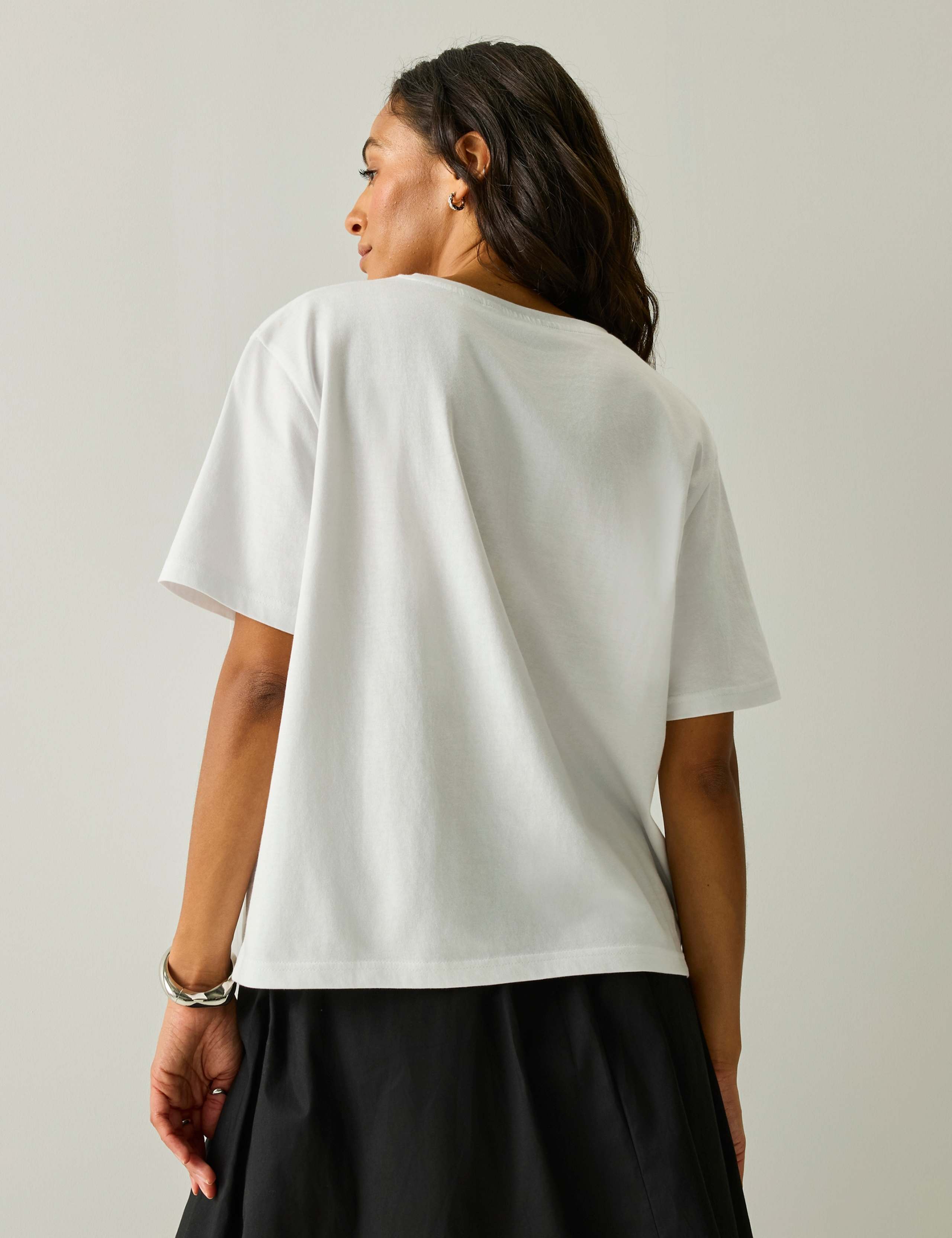 Baska Pure Cotton Printed T-Shirt 6 of 6