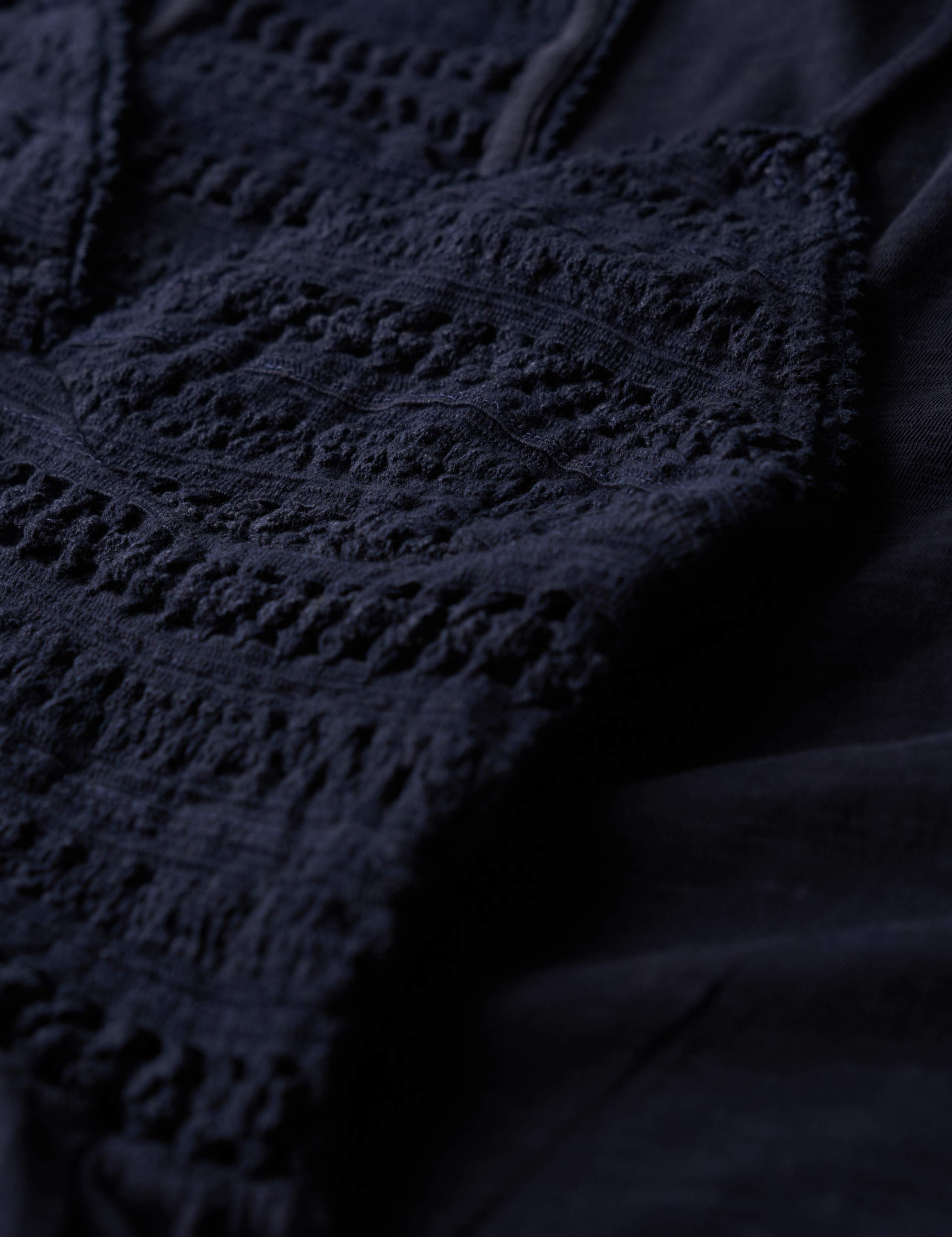 Jersey Lace V-Neck Maxi Waisted Dress 6 of 7