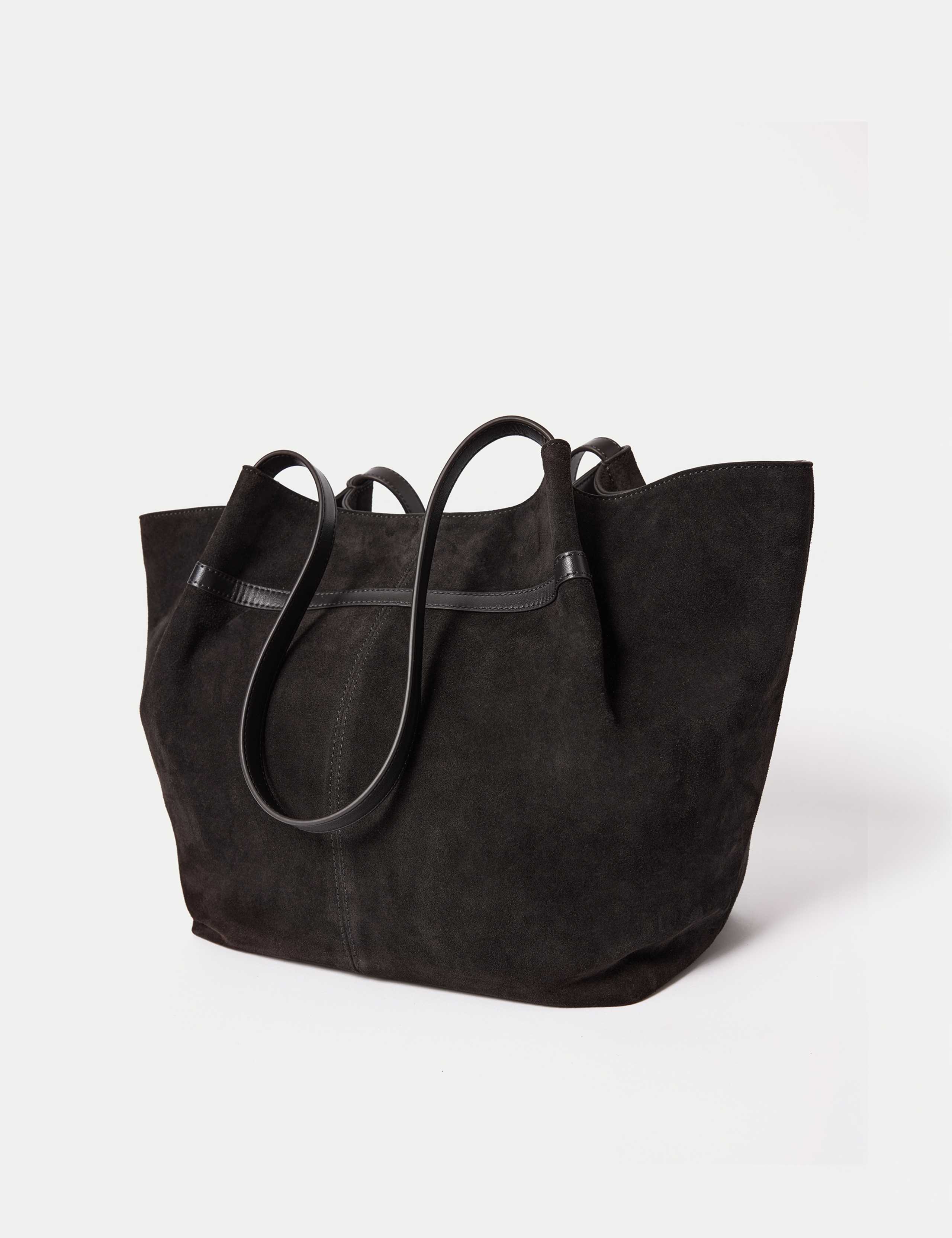 Suede Tote Bag 2 of 5