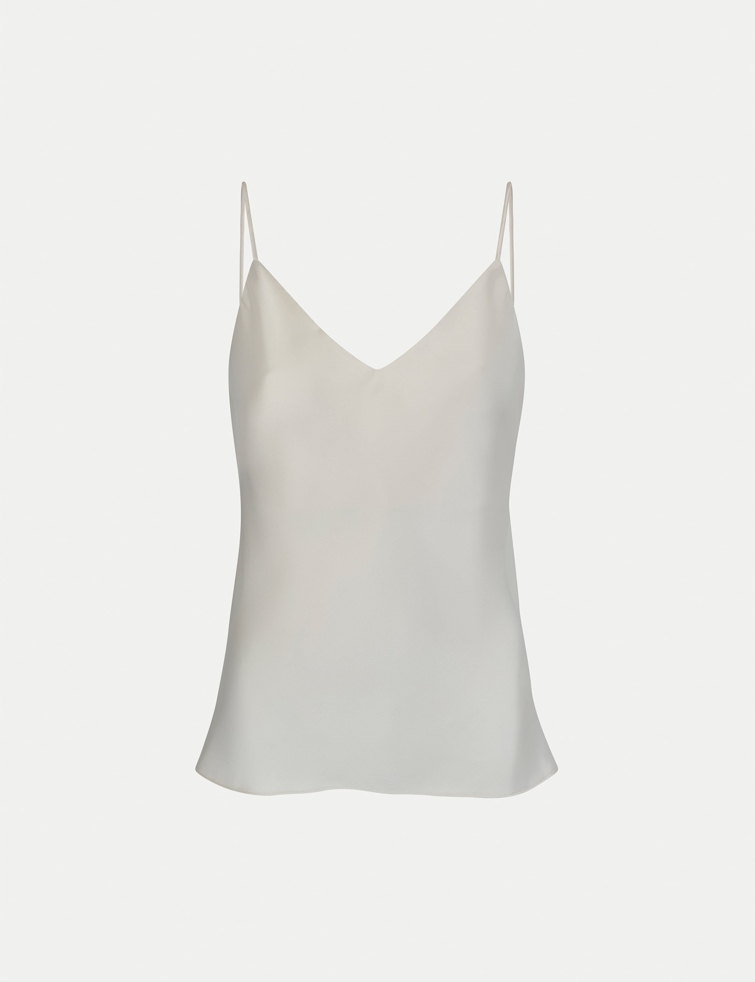 Satin V-Neck Cami Top 2 of 5