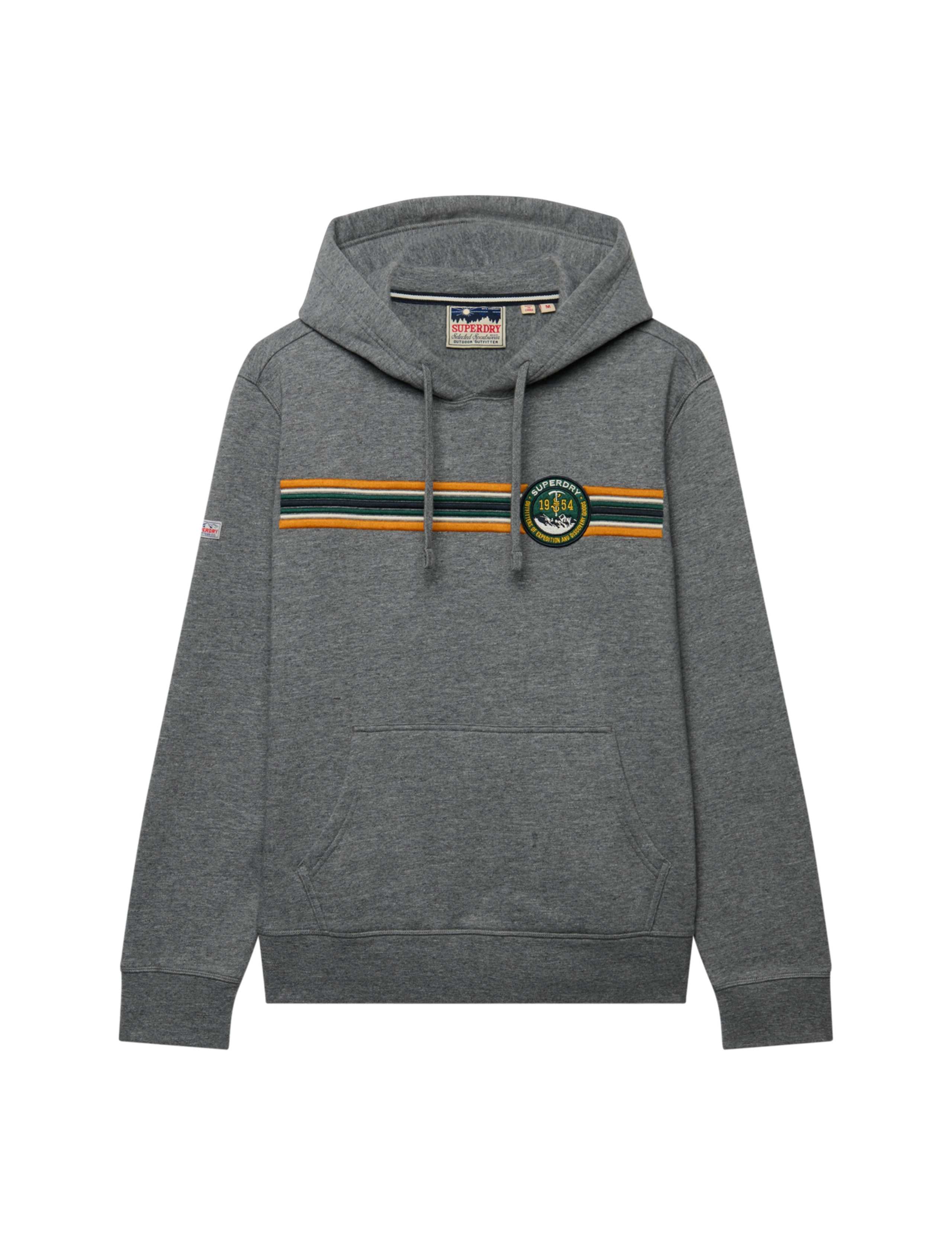 Cotton Rich Striped Hoodie 2 of 7
