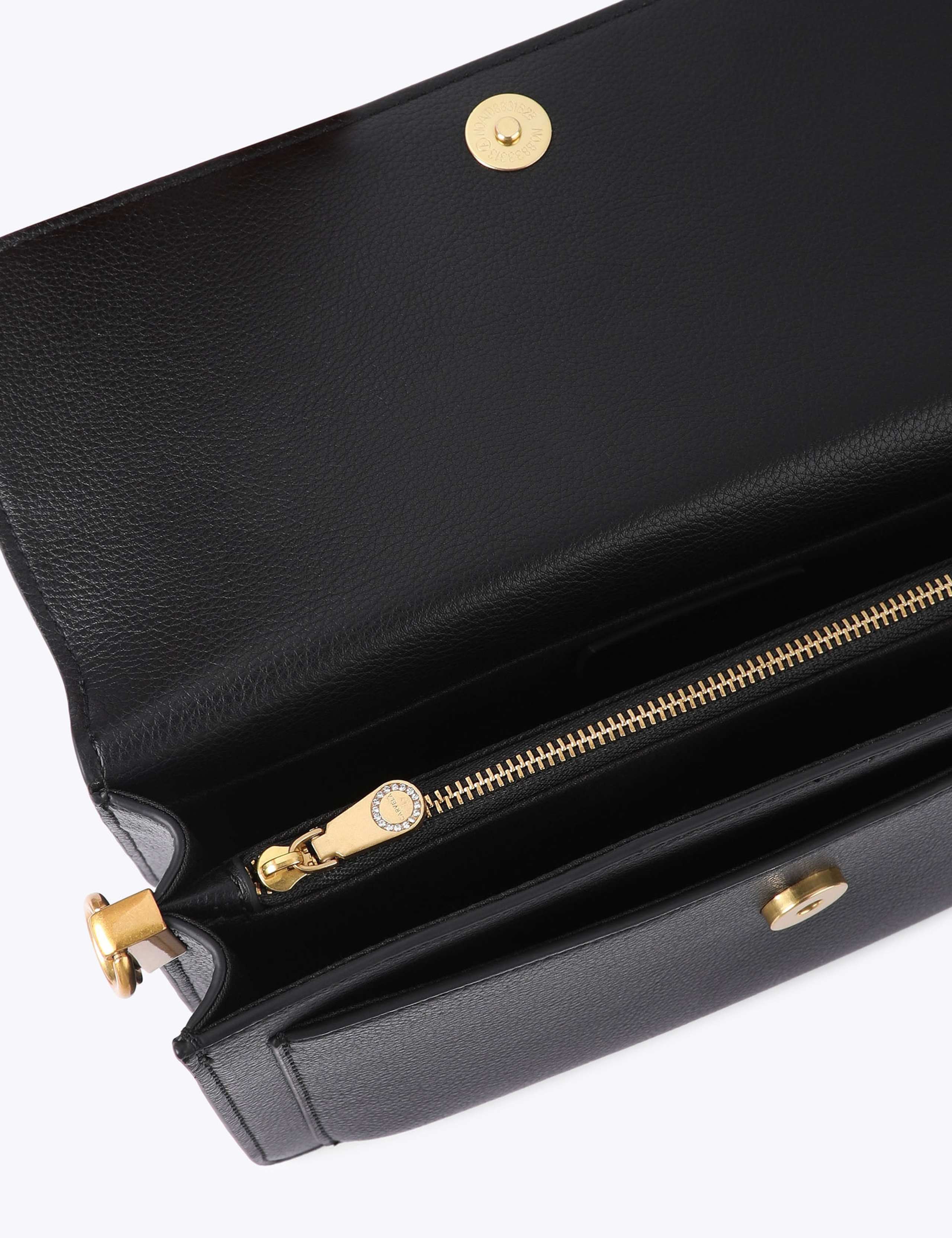 Faux Leather Cross Body Shoulder Bag 5 of 5