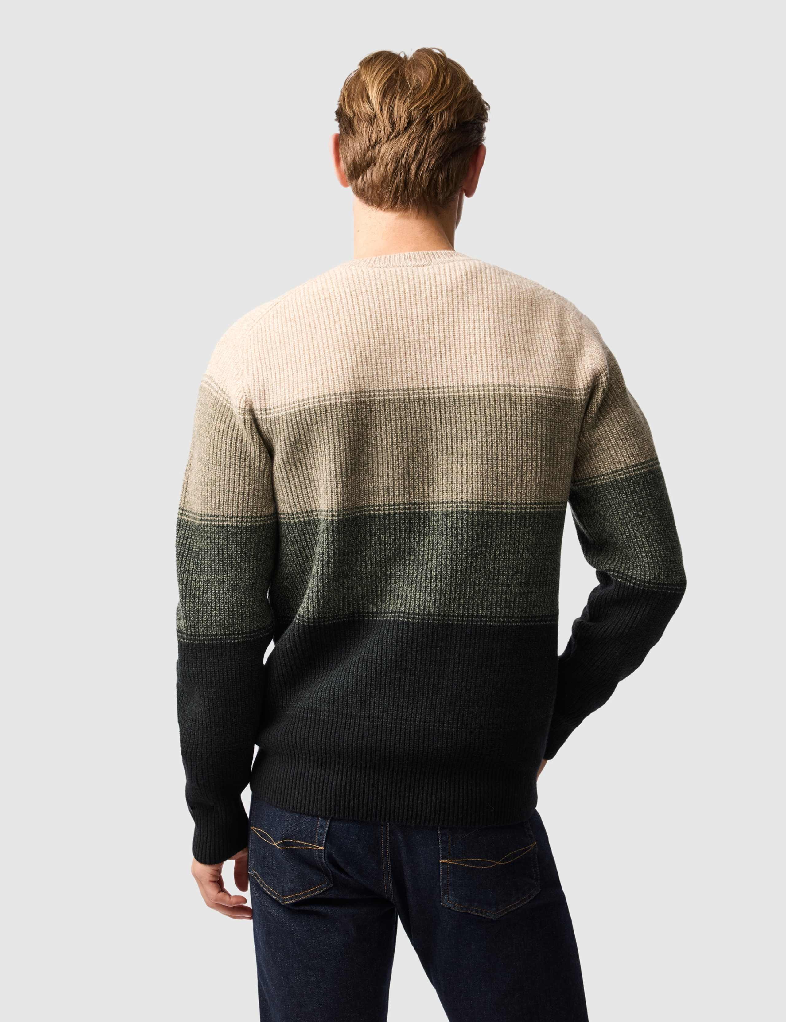 Pure Lambswool Colour Block Jumper 4 of 6