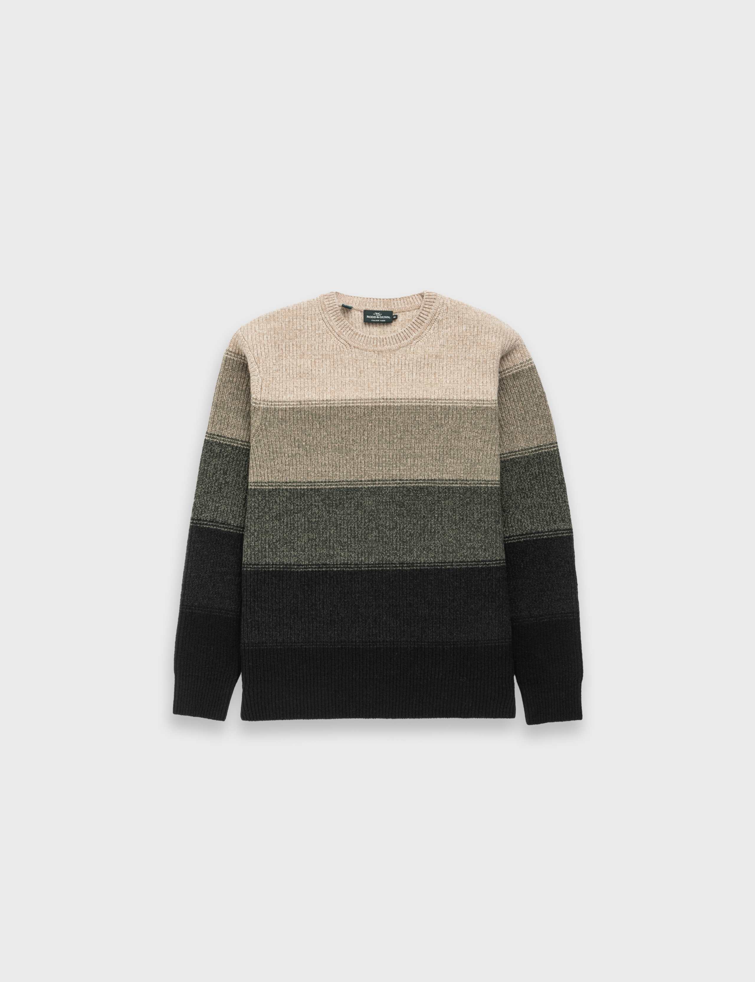 Pure Lambswool Colour Block Jumper 2 of 6