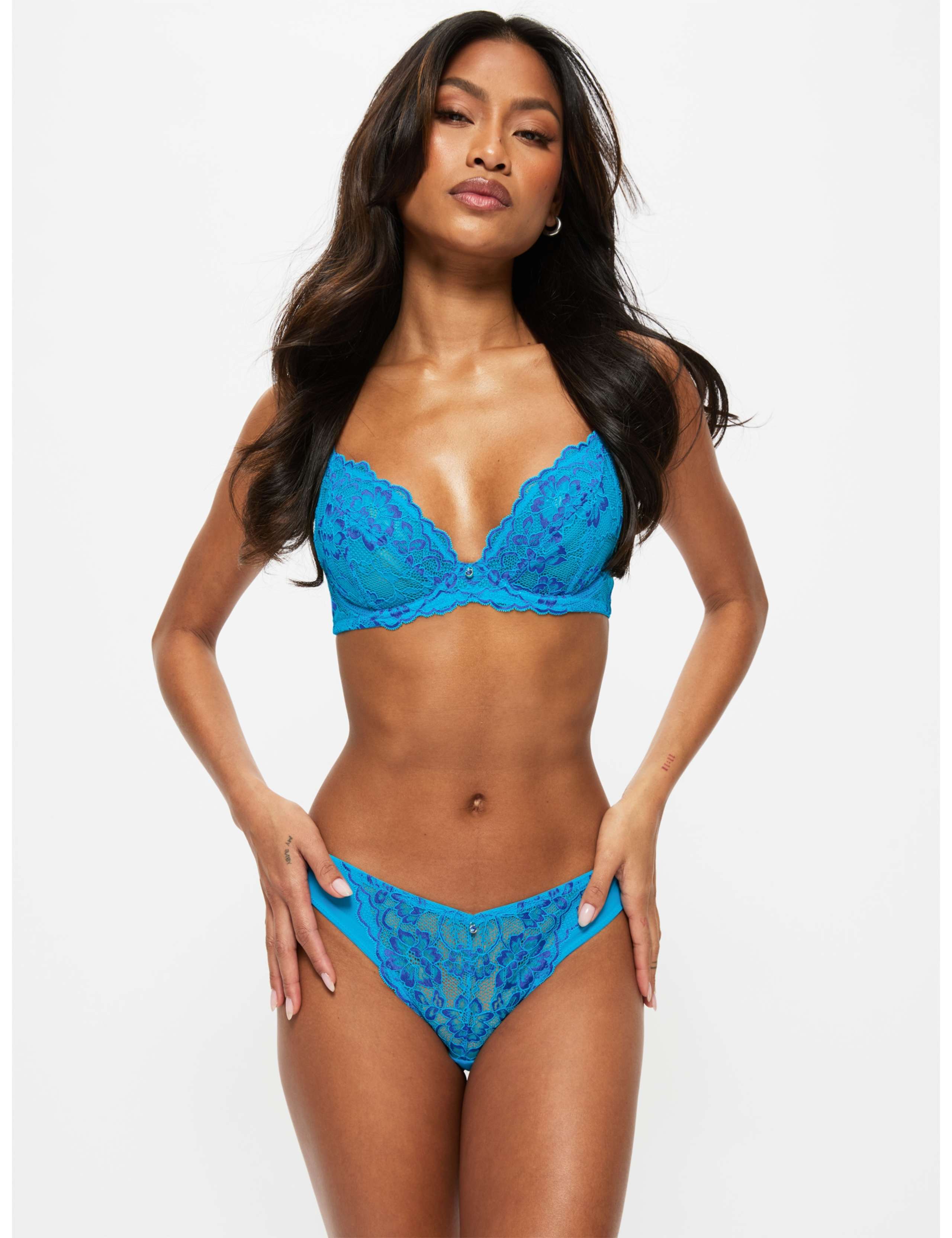 Sexy Lace Floral Lace Brazilian Knickers 3 of 5